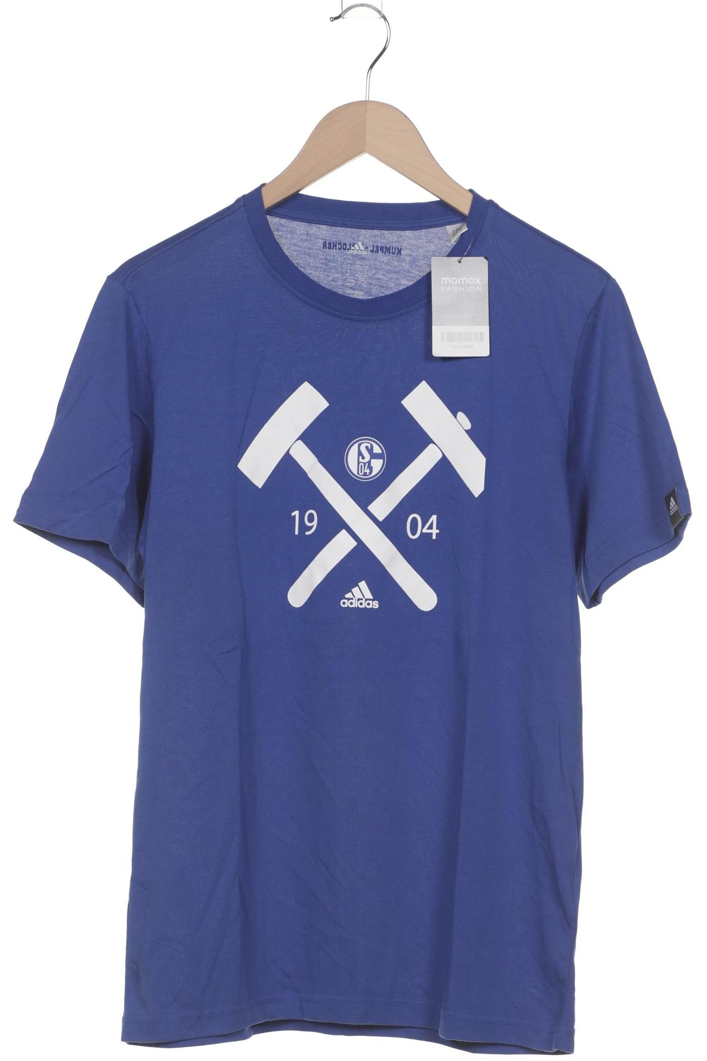 

adidas Herren T-Shirt, blau, Gr. 48