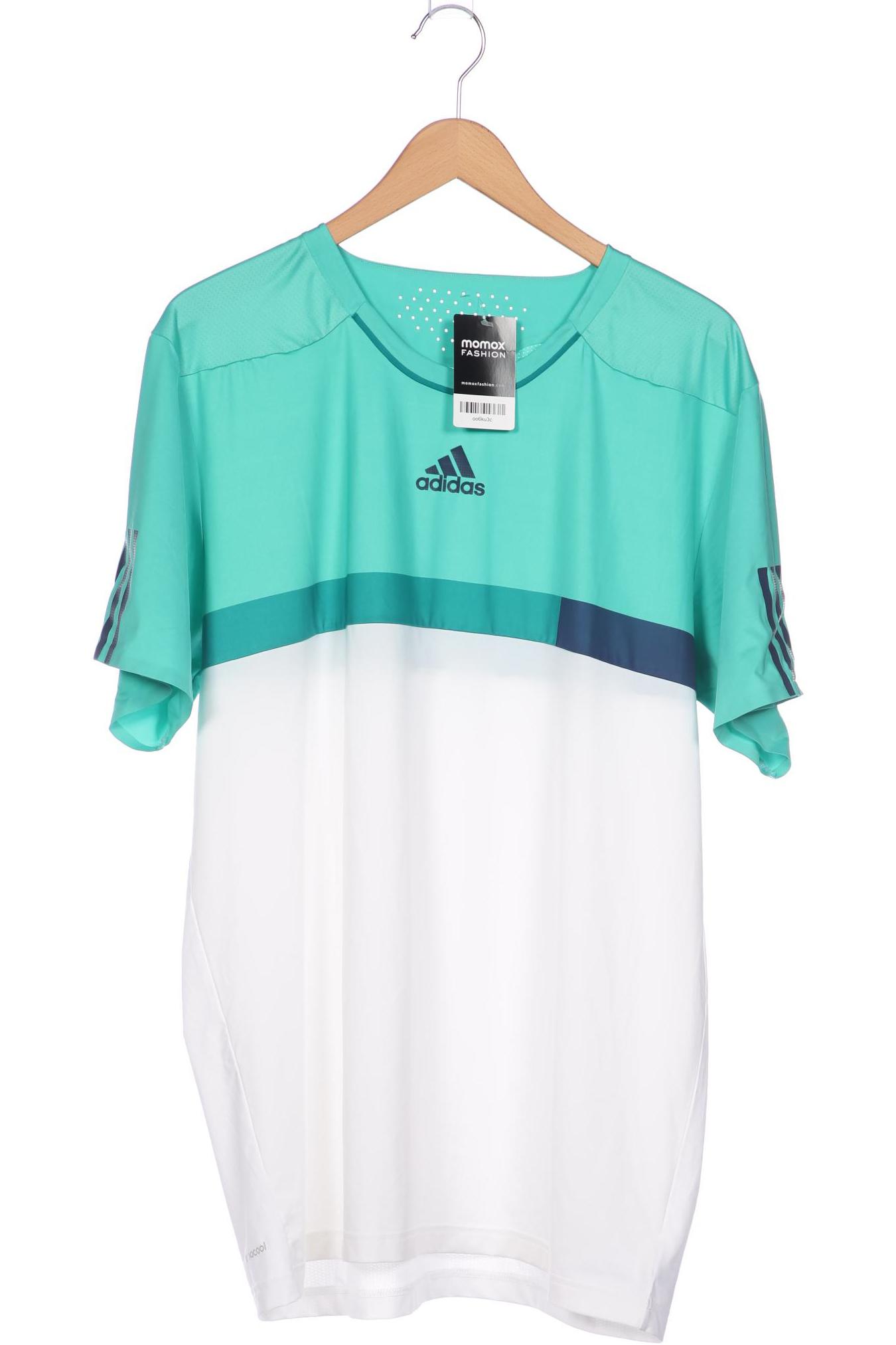 

adidas Herren T-Shirt, türkis, Gr. 54