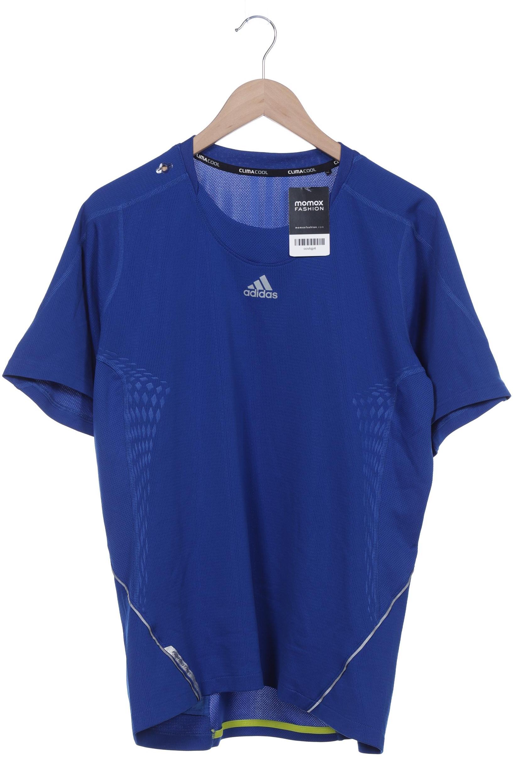 

adidas Herren T-Shirt, blau, Gr. 48