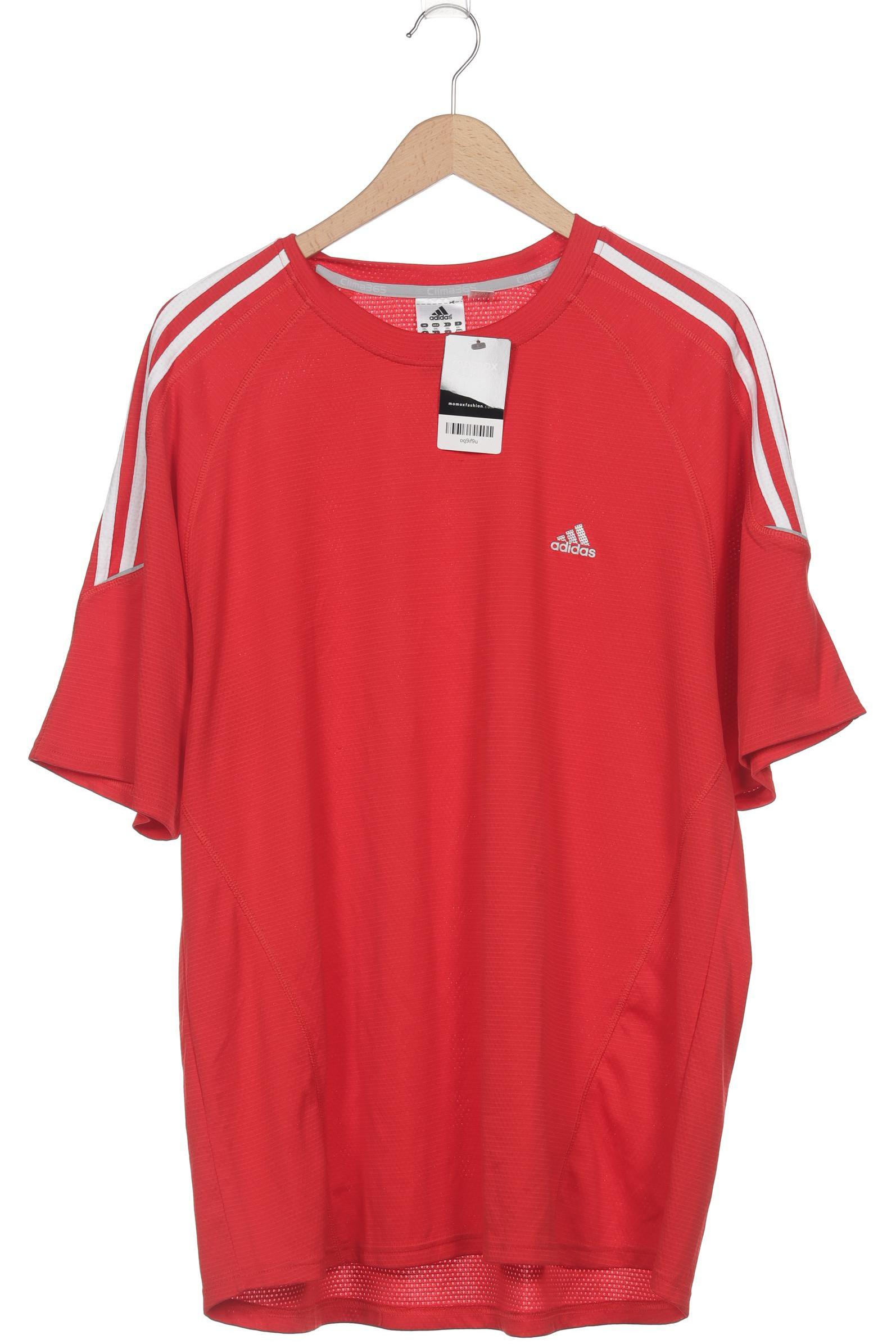 

adidas Herren T-Shirt, rot, Gr. 56