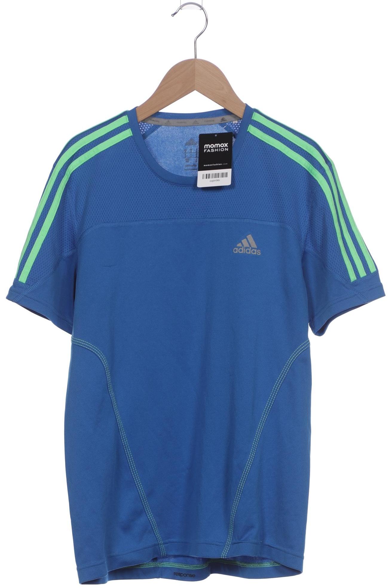 

adidas Herren T-Shirt, blau, Gr. 46