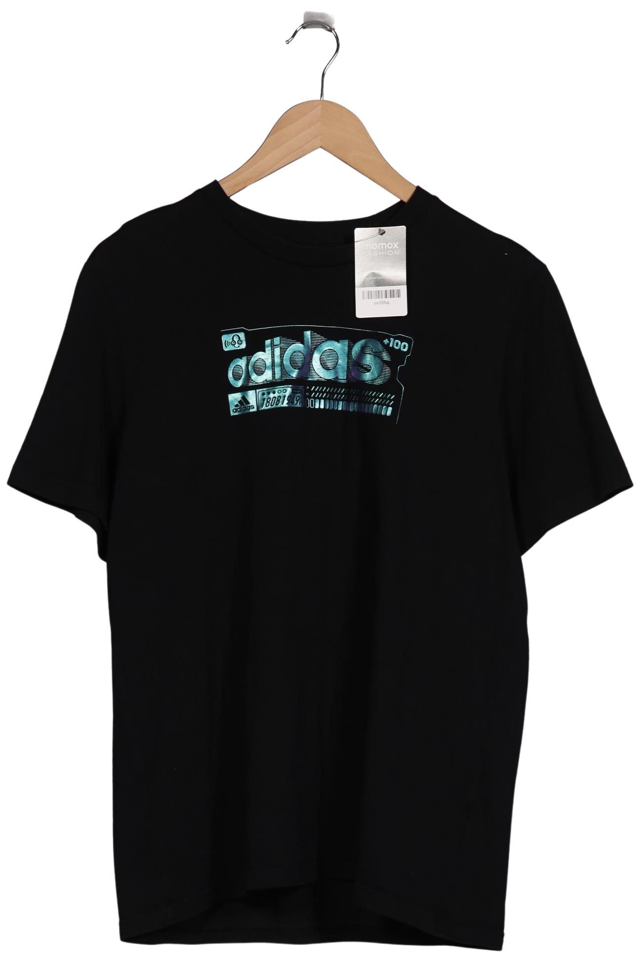 

adidas Herren T-Shirt, schwarz, Gr. 48