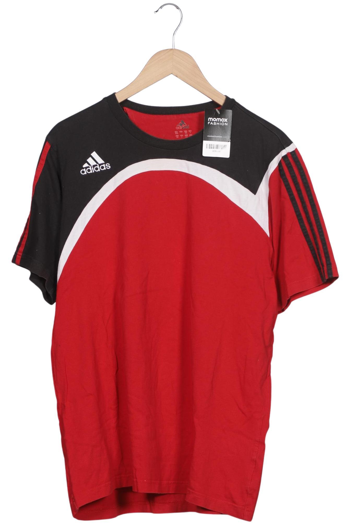 

adidas Herren T-Shirt, rot, Gr. 54
