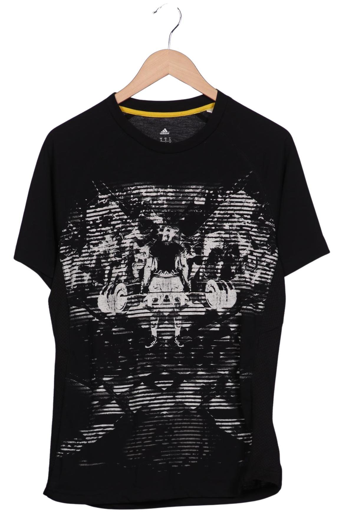 

adidas Herren T-Shirt, schwarz, Gr. 48