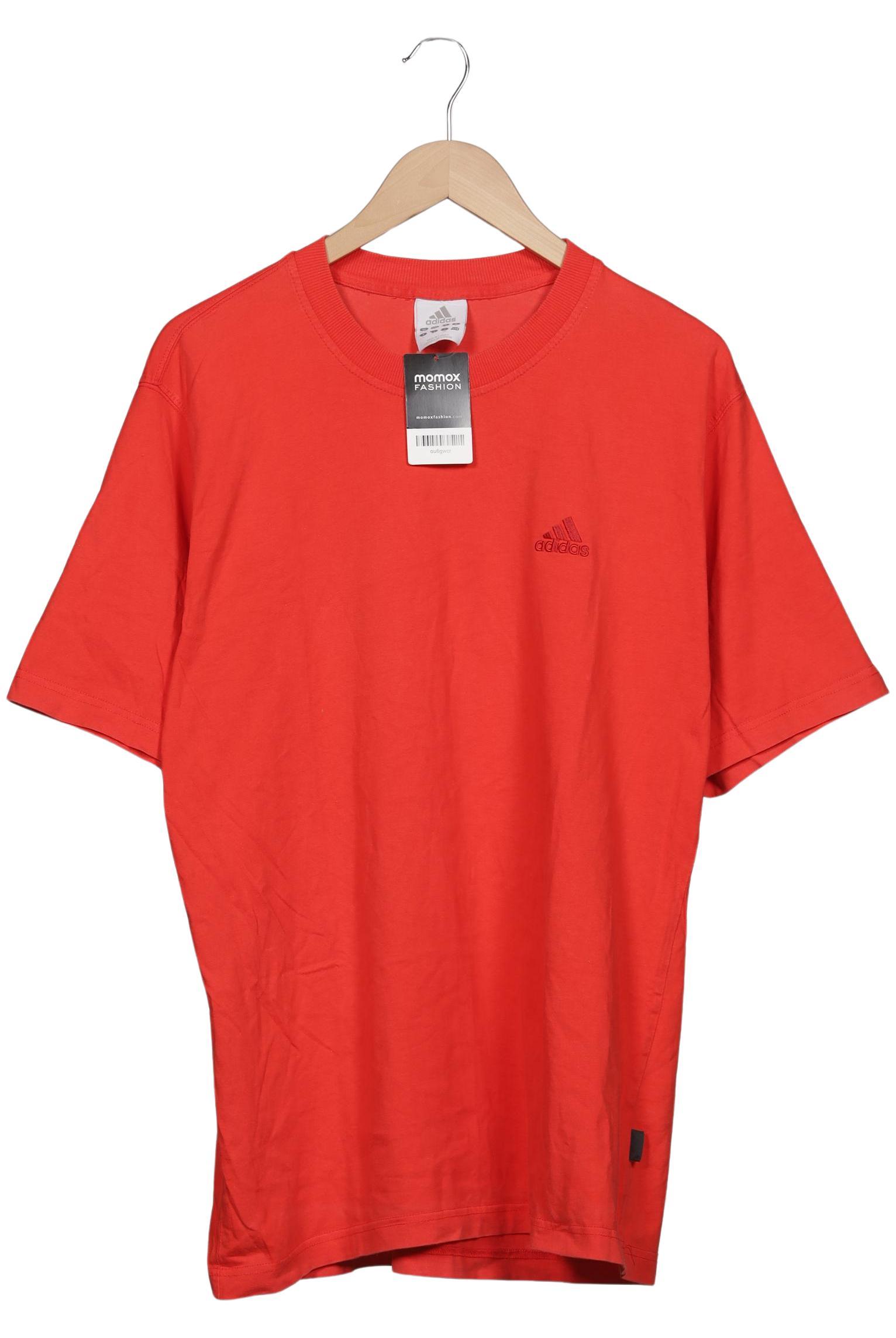 

adidas Herren T-Shirt, rot, Gr. 48
