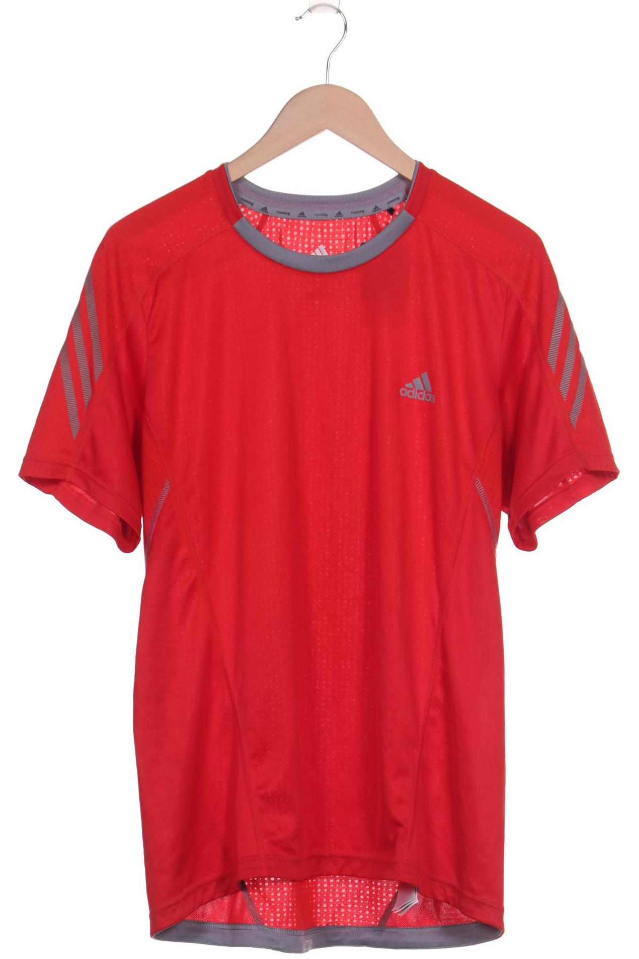 

adidas Herren T-Shirt, rot, Gr. 52