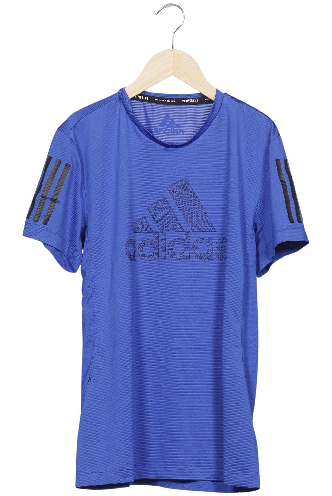 

adidas Herren T-Shirt, blau, Gr. 46