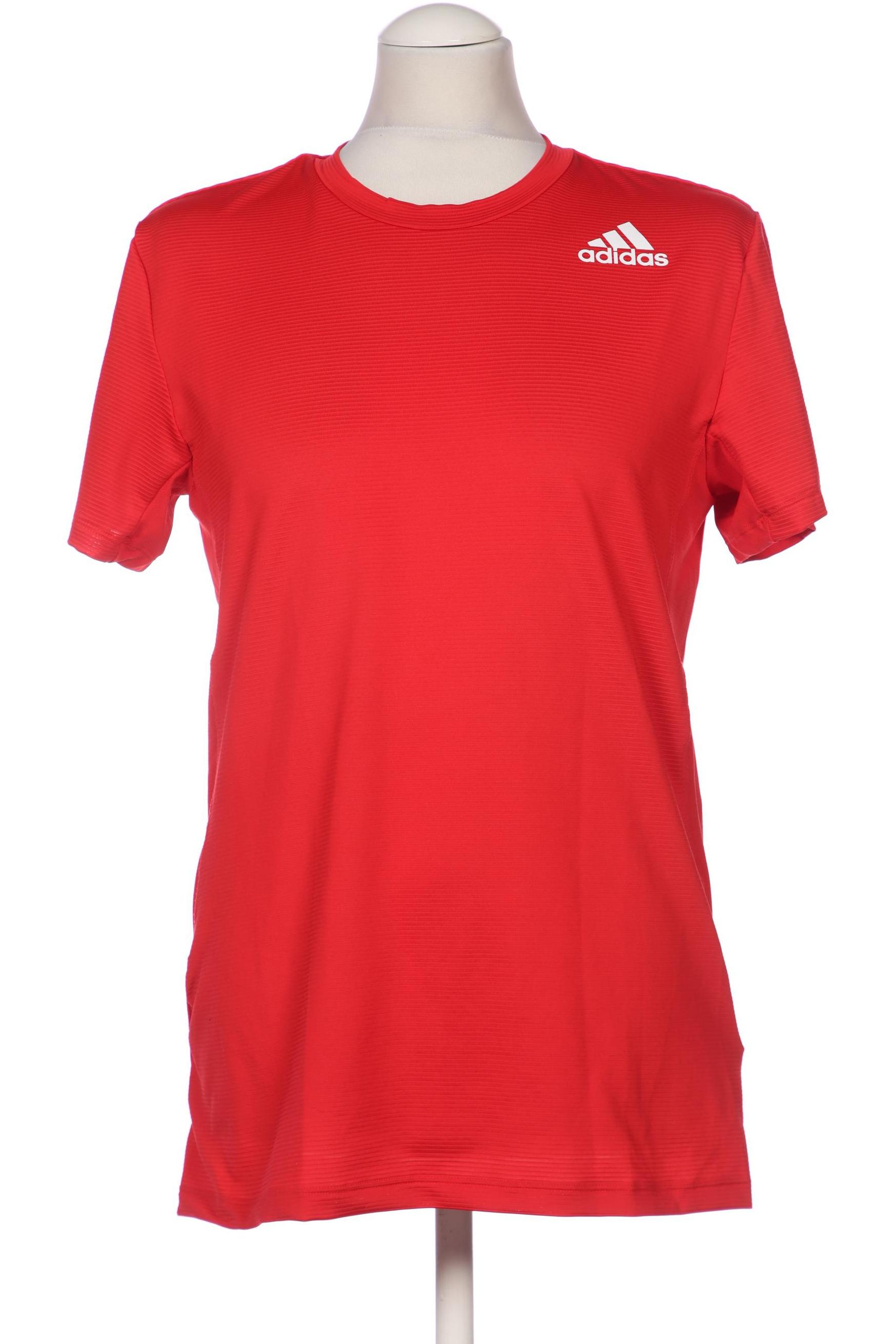 

adidas Herren T-Shirt, rot, Gr. 48