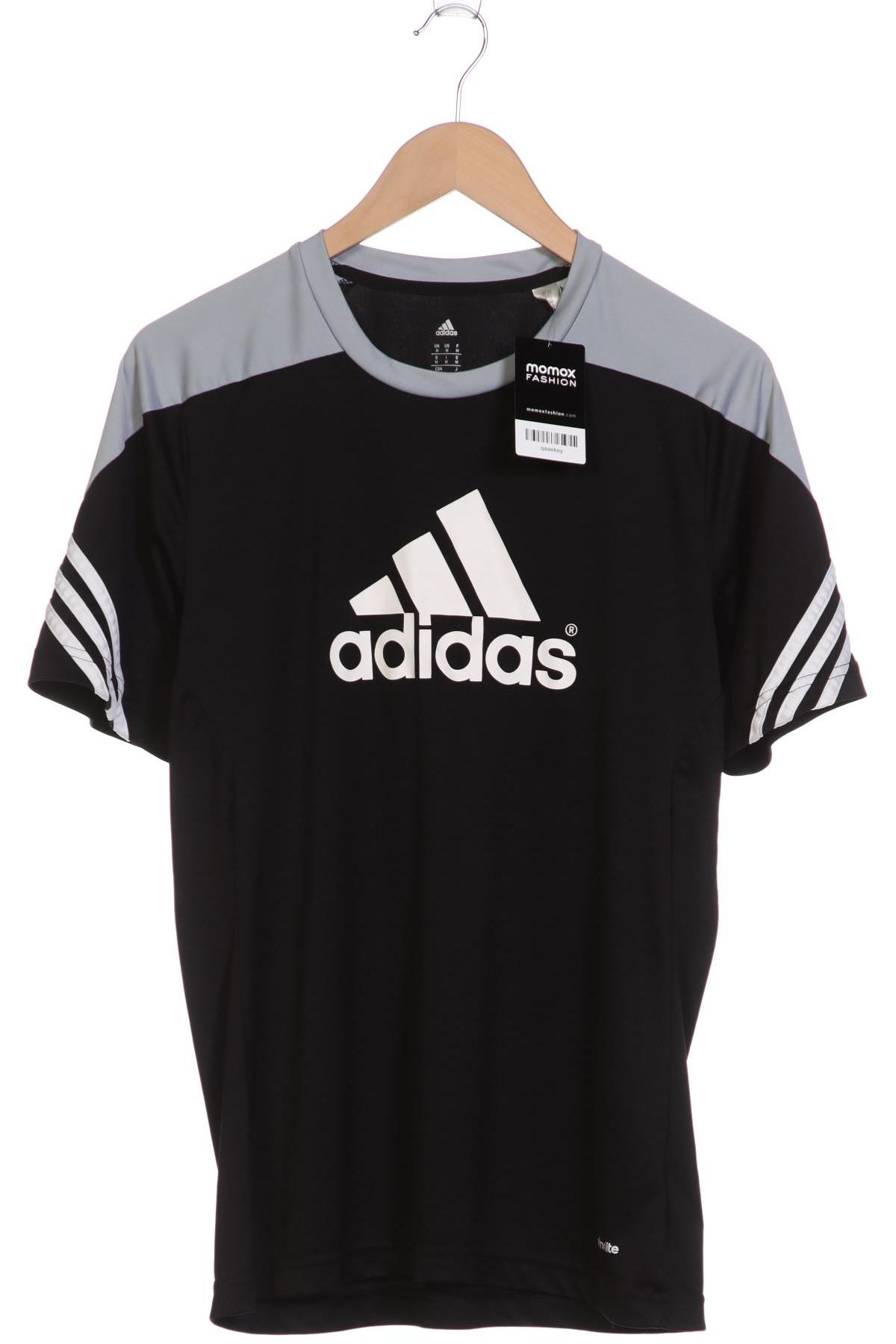 

adidas Herren T-Shirt, schwarz, Gr. 48