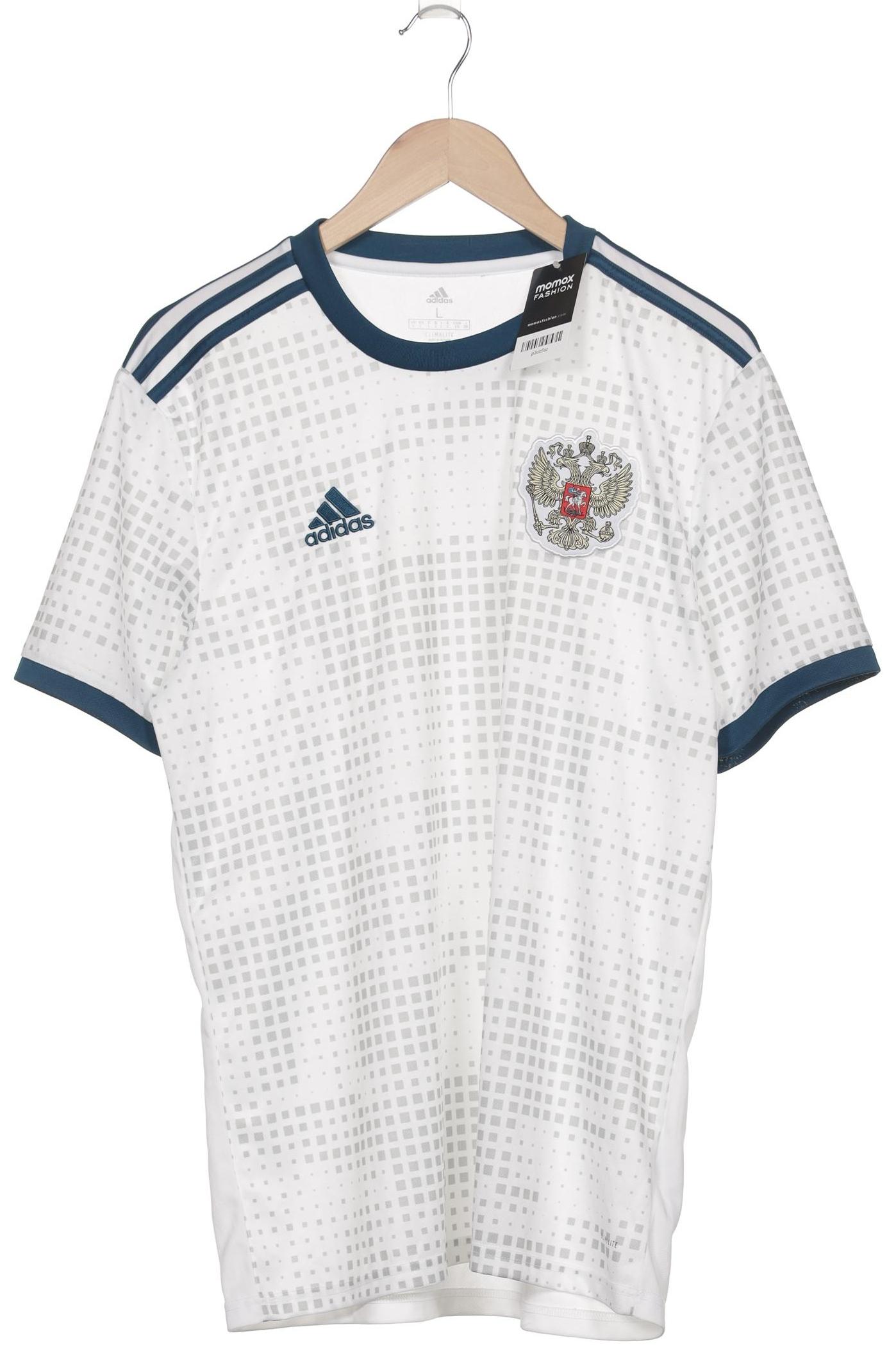 

adidas Herren T-Shirt, weiß, Gr. 52