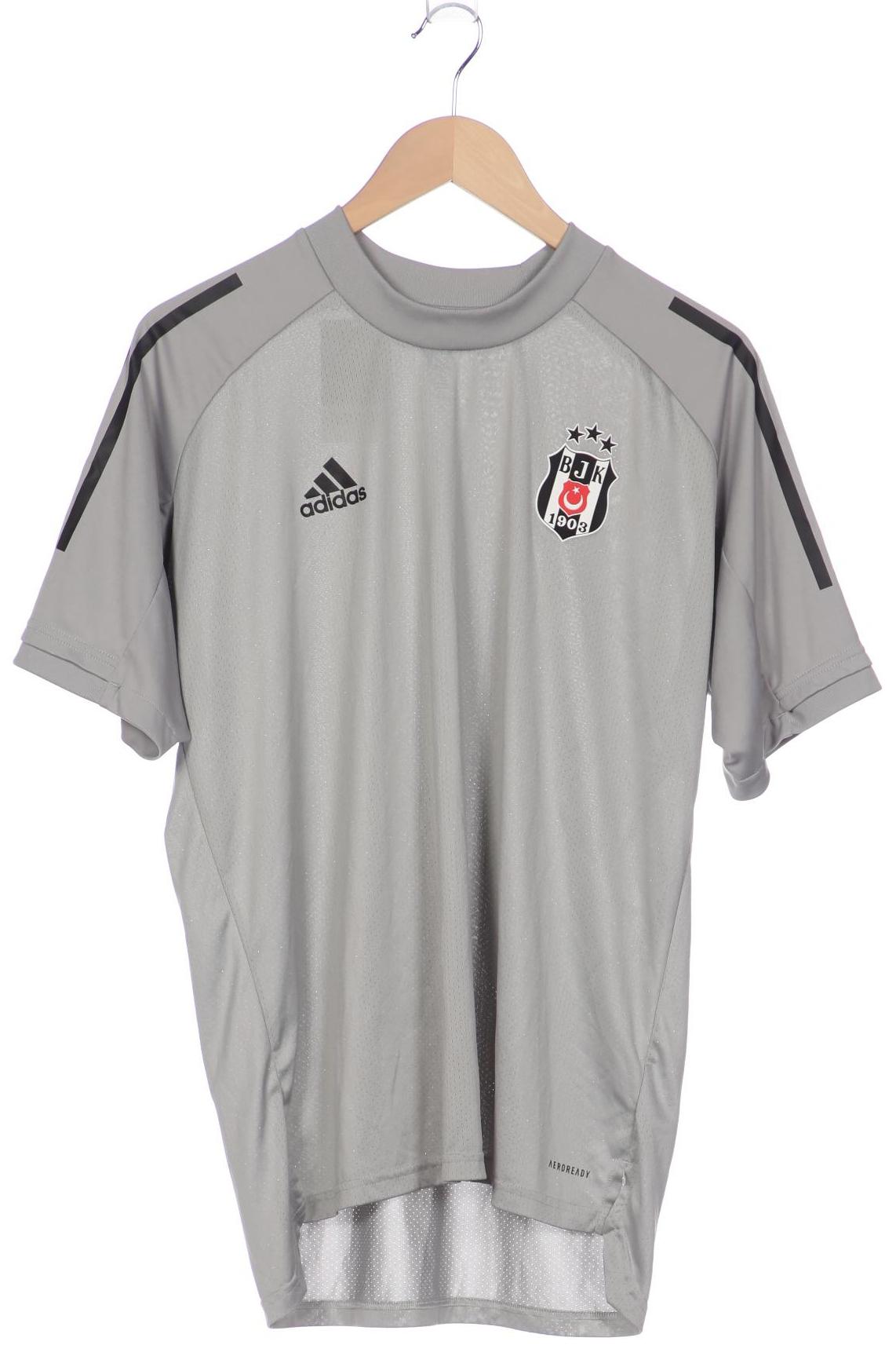 

adidas Herren T-Shirt, grau, Gr. 52