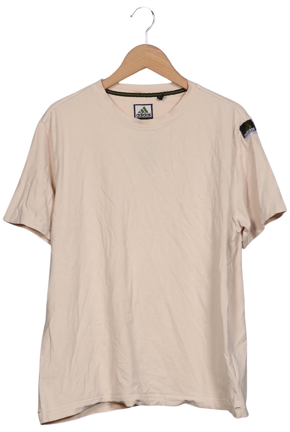 

adidas Herren T-Shirt, beige, Gr. 52