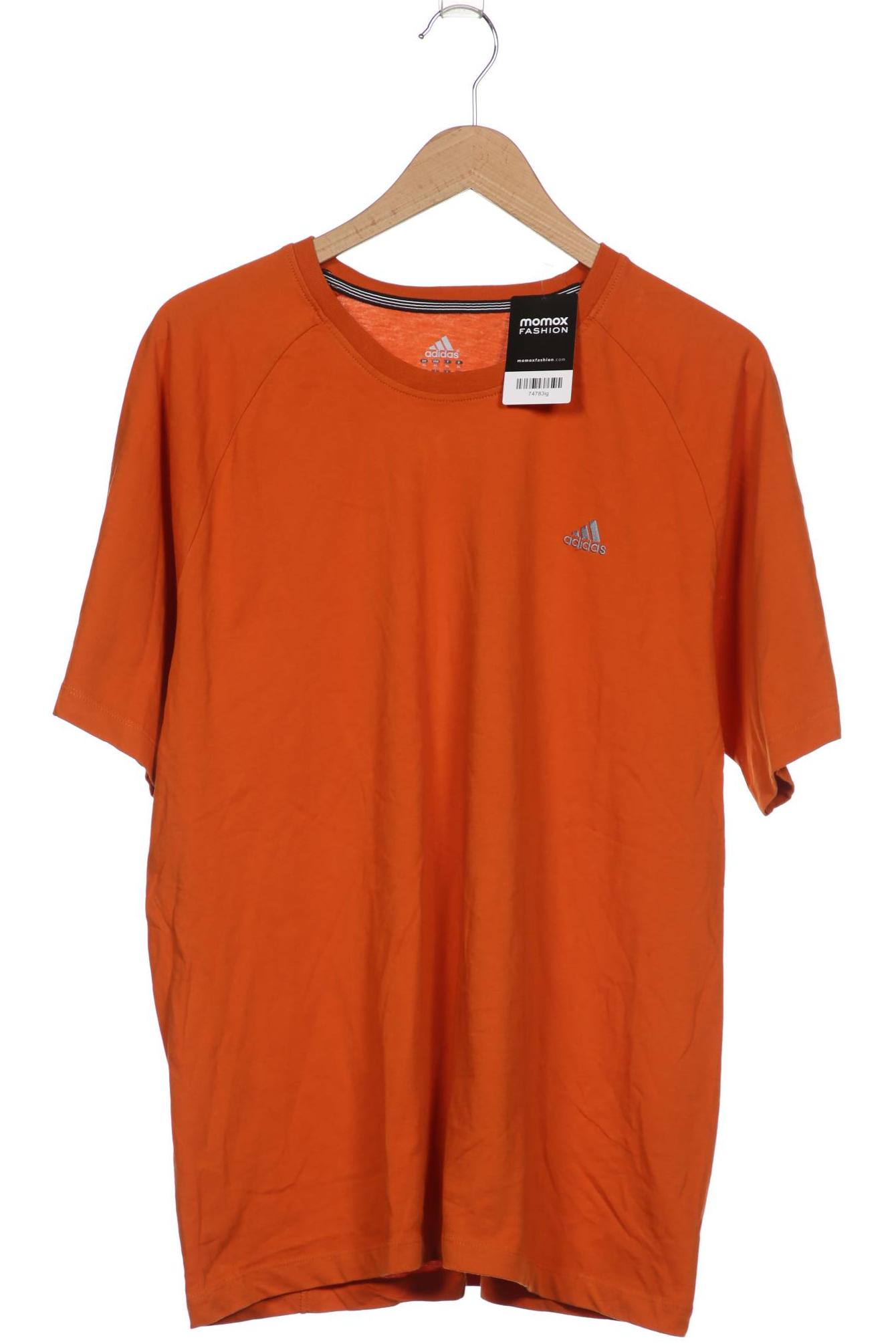 

adidas Herren T-Shirt, orange, Gr. 54