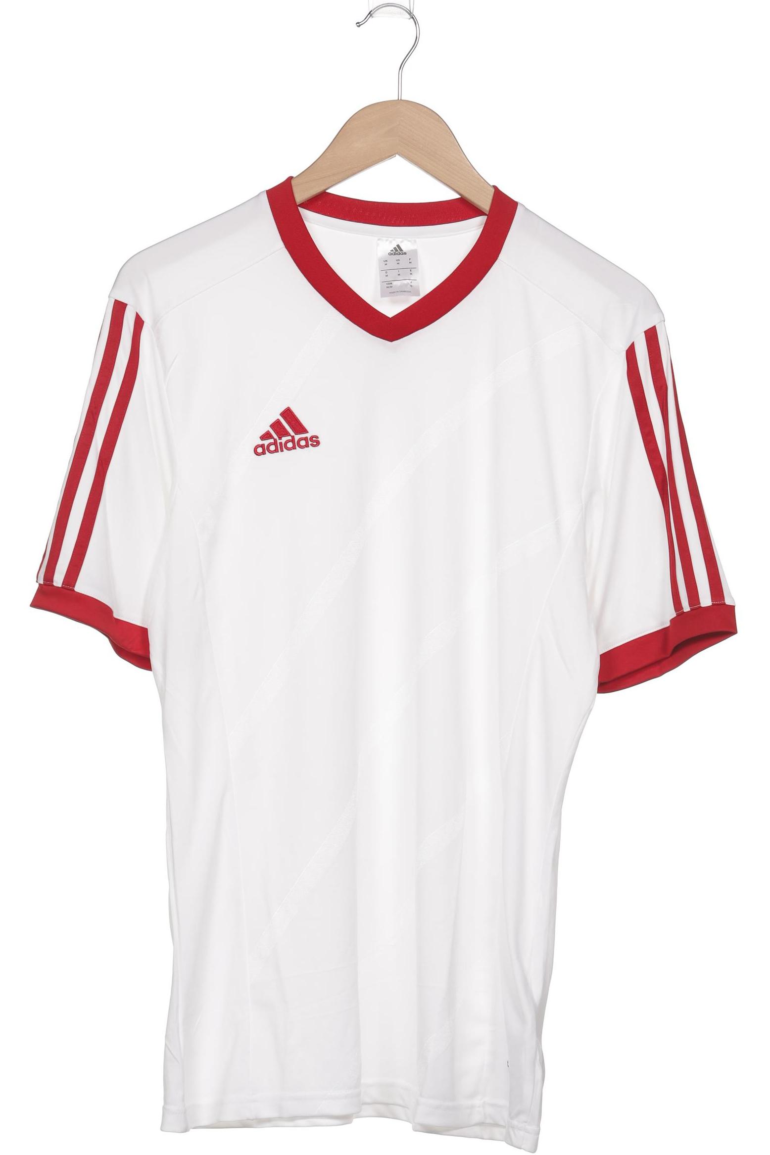 

adidas Herren T-Shirt, weiß, Gr. 48