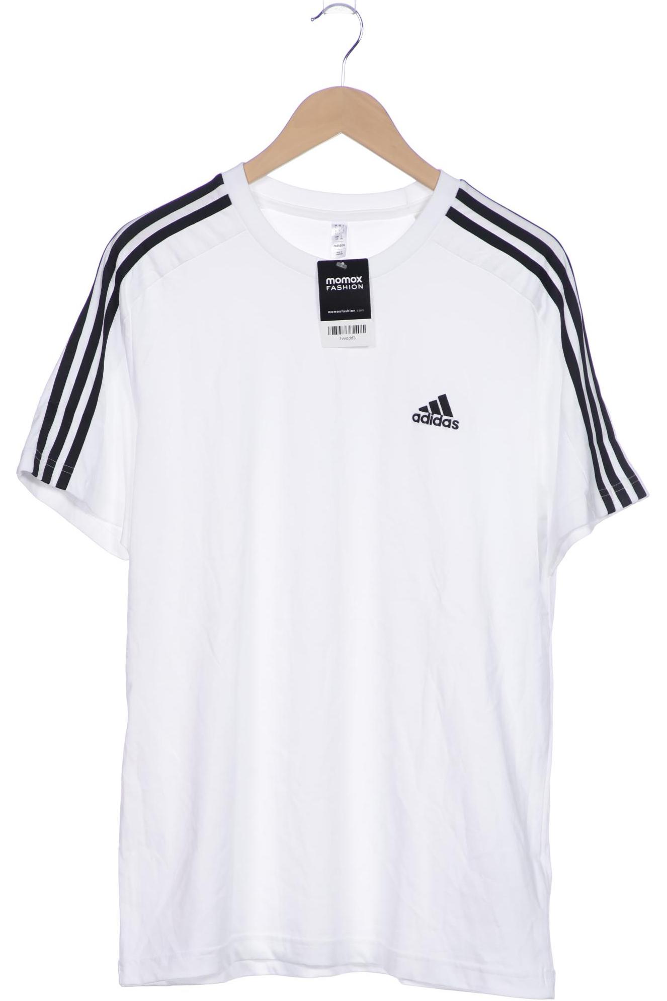 

adidas Herren T-Shirt, weiß, Gr. 52