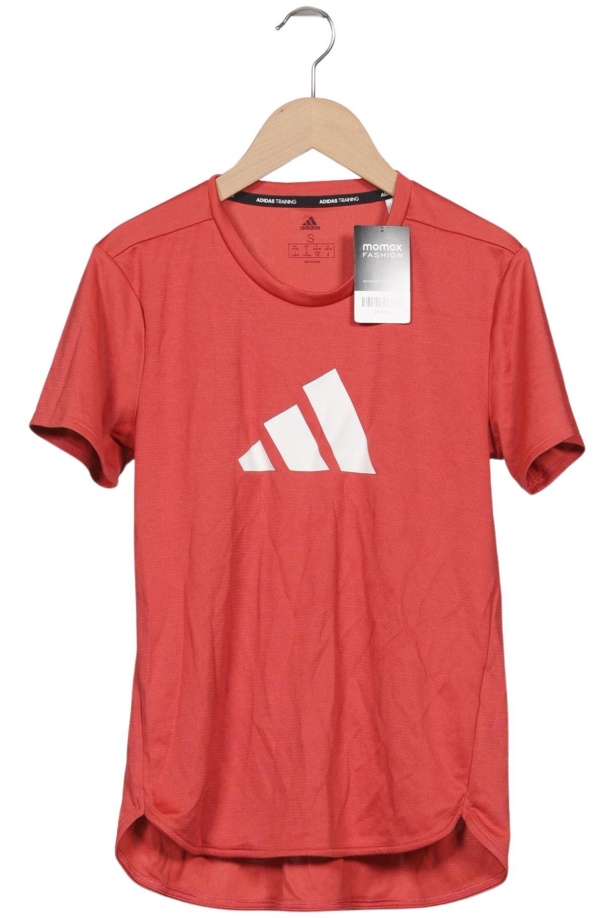 

adidas Herren T-Shirt, rot, Gr. 46