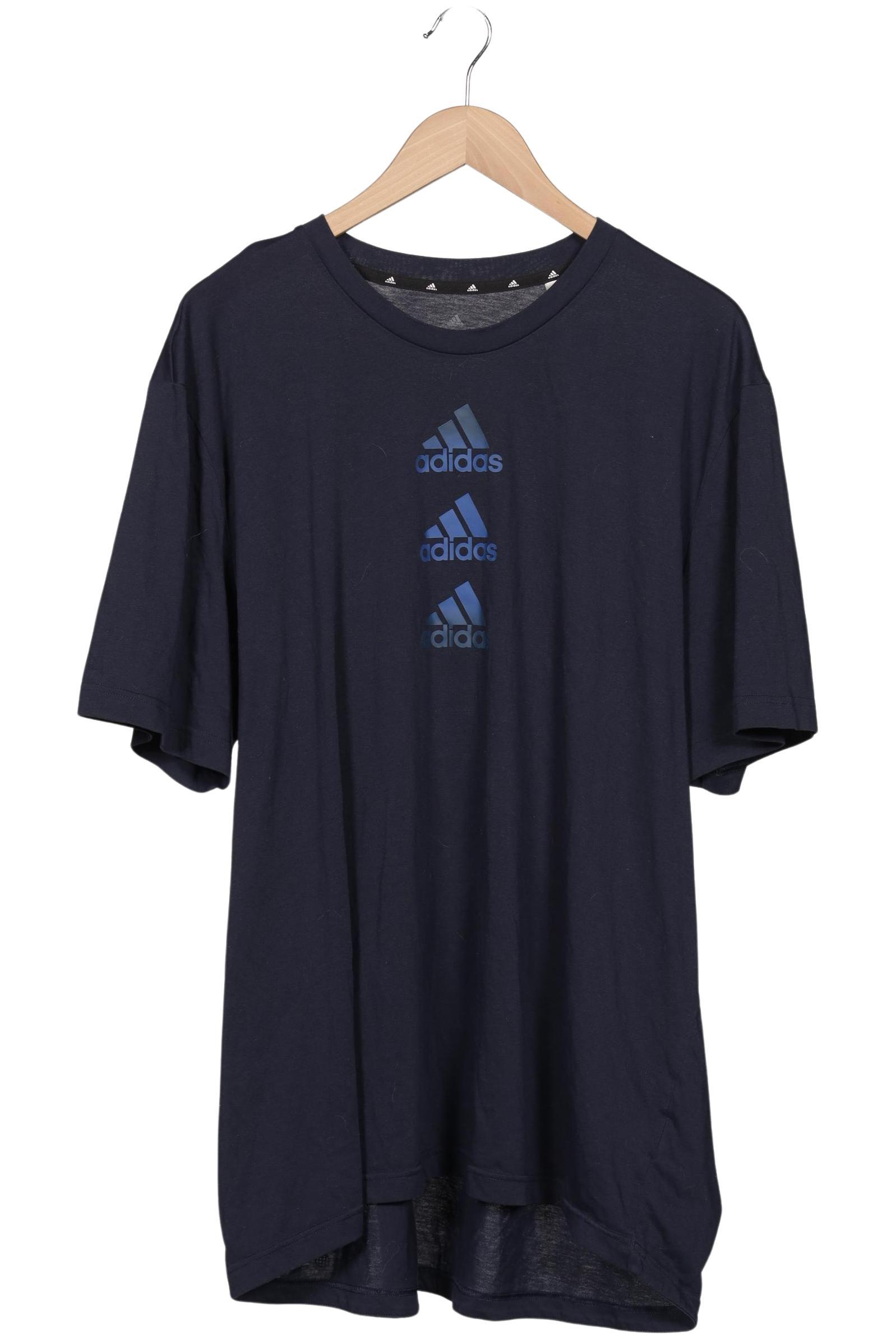 

adidas Herren T-Shirt, marineblau, Gr. 56