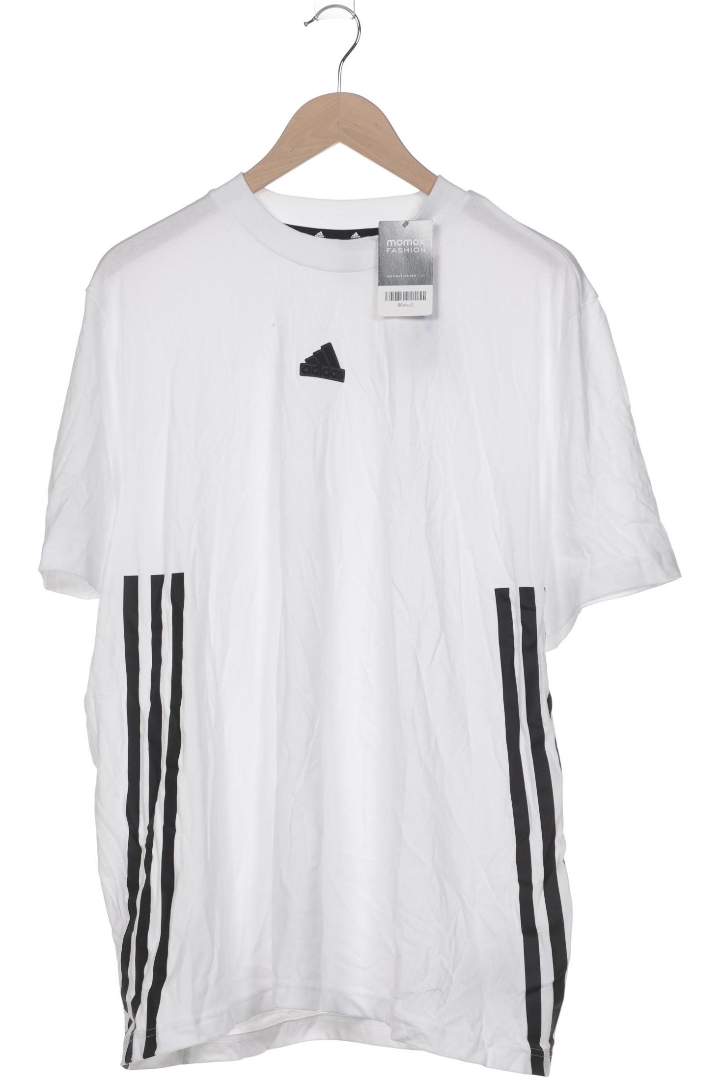 

adidas Herren T-Shirt, weiß, Gr. 54