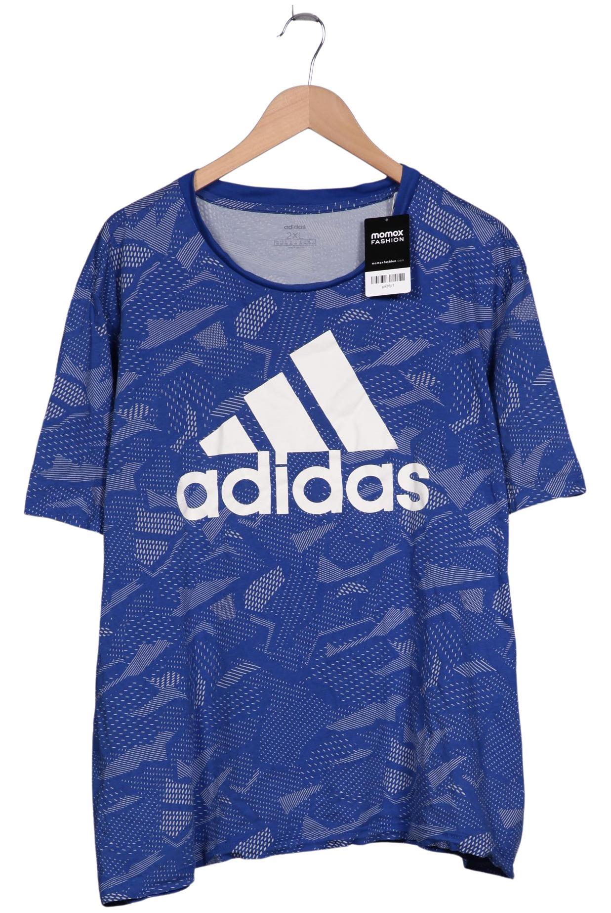 

adidas Herren T-Shirt, blau, Gr. 56
