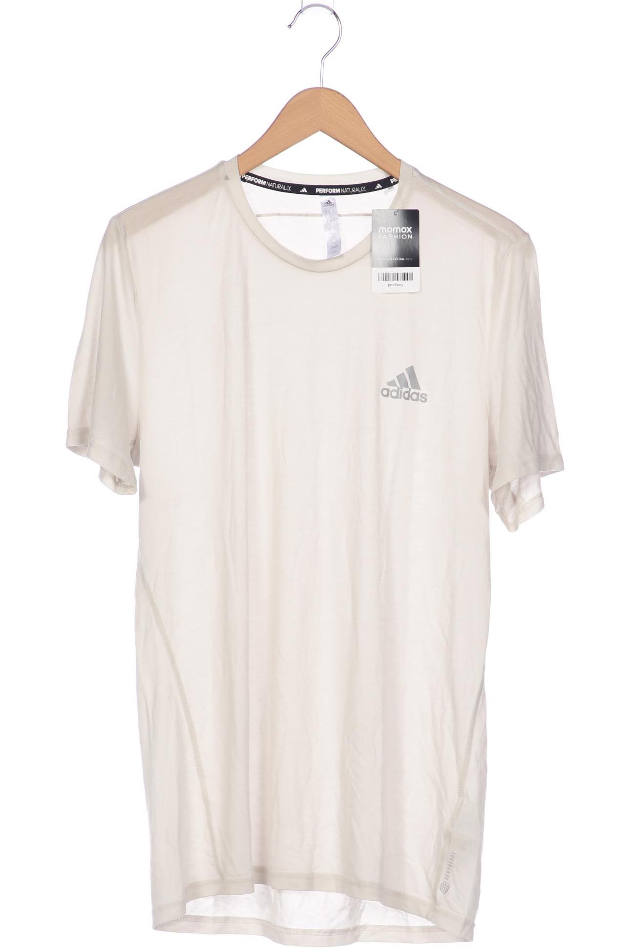 

adidas Herren T-Shirt, beige, Gr. 48
