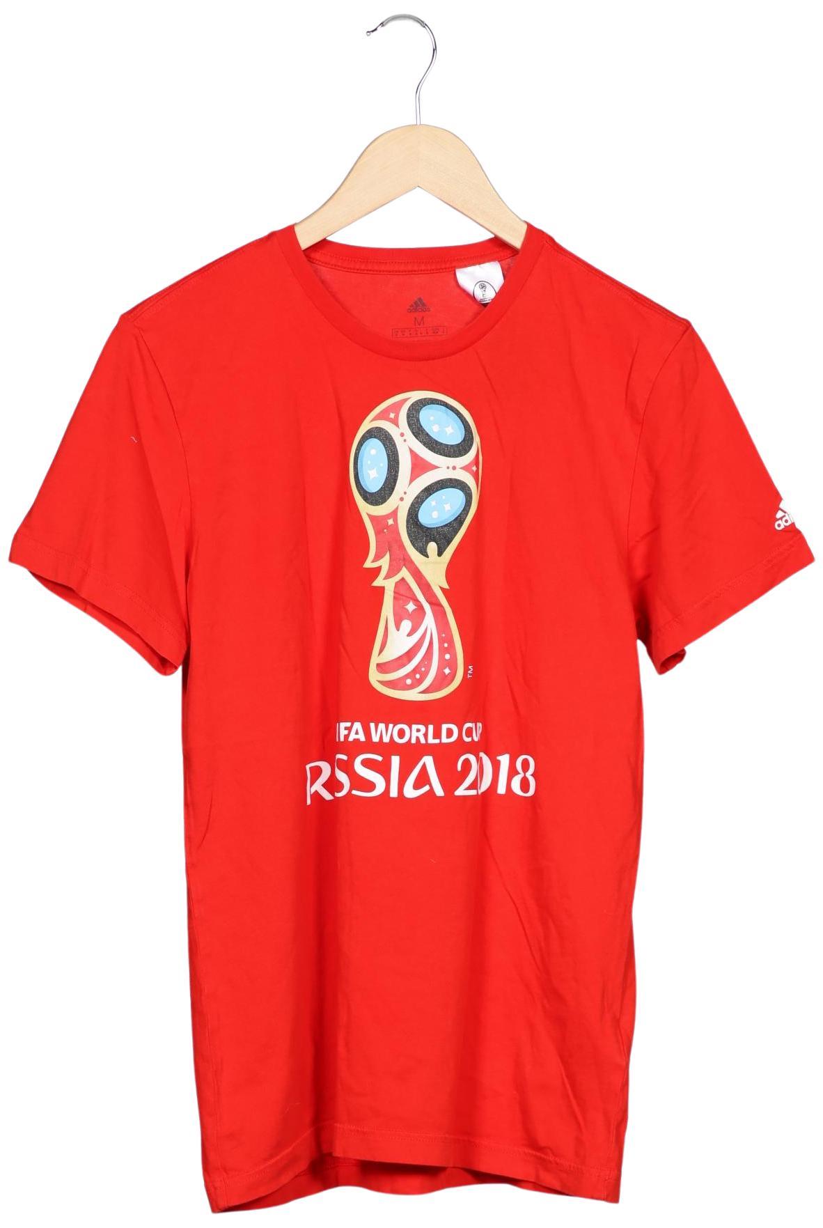 

adidas Herren T-Shirt, rot, Gr. 48