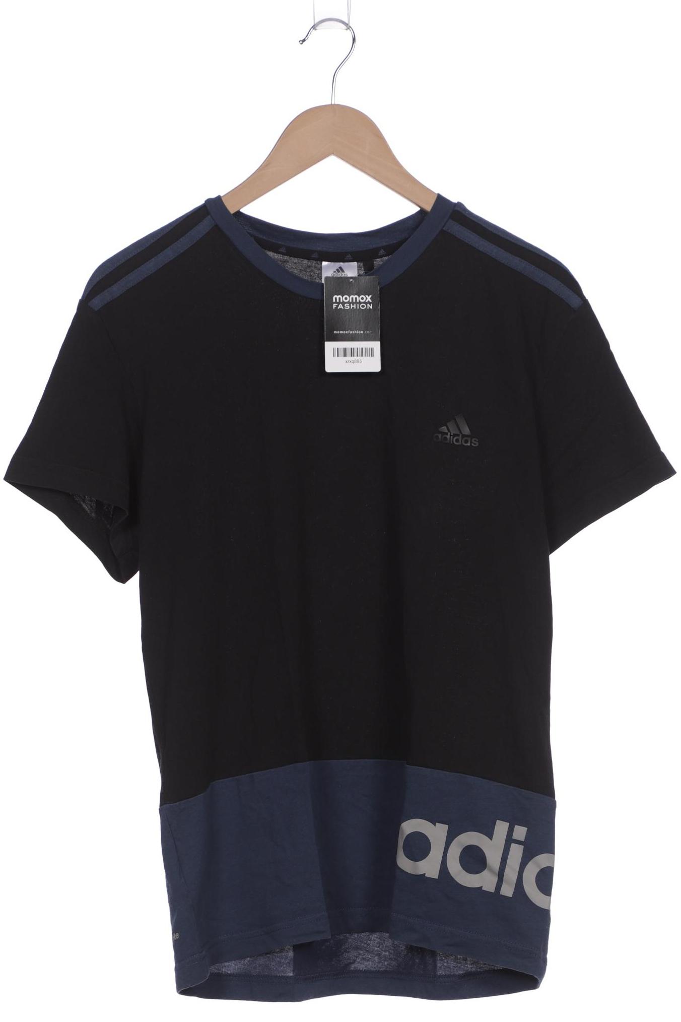 

adidas Herren T-Shirt, schwarz, Gr. 48