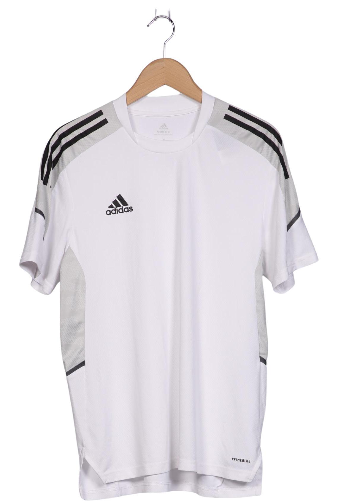 

adidas Herren T-Shirt, weiß, Gr. 52