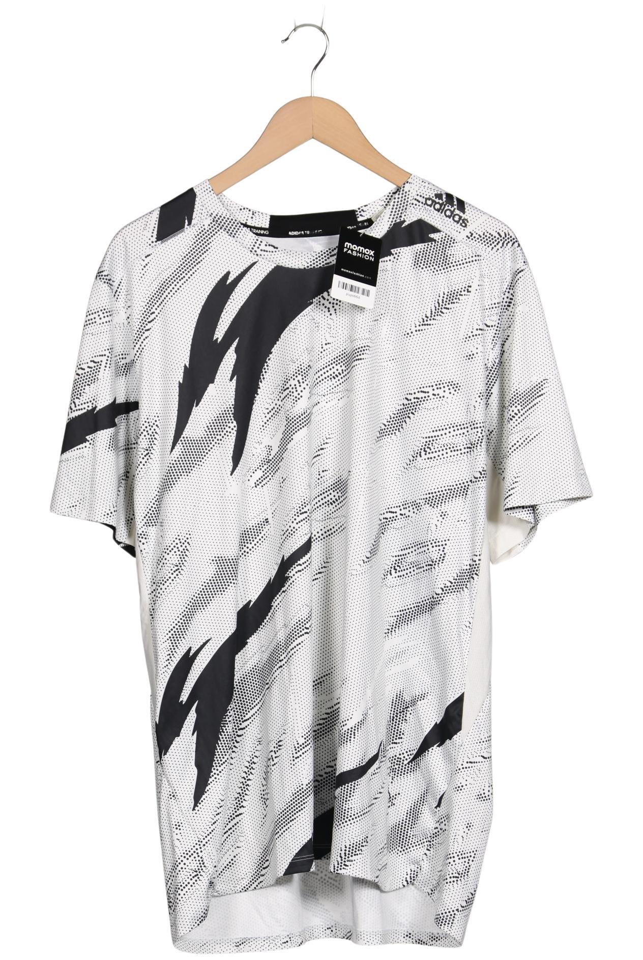 

adidas Herren T-Shirt, weiß, Gr. 56