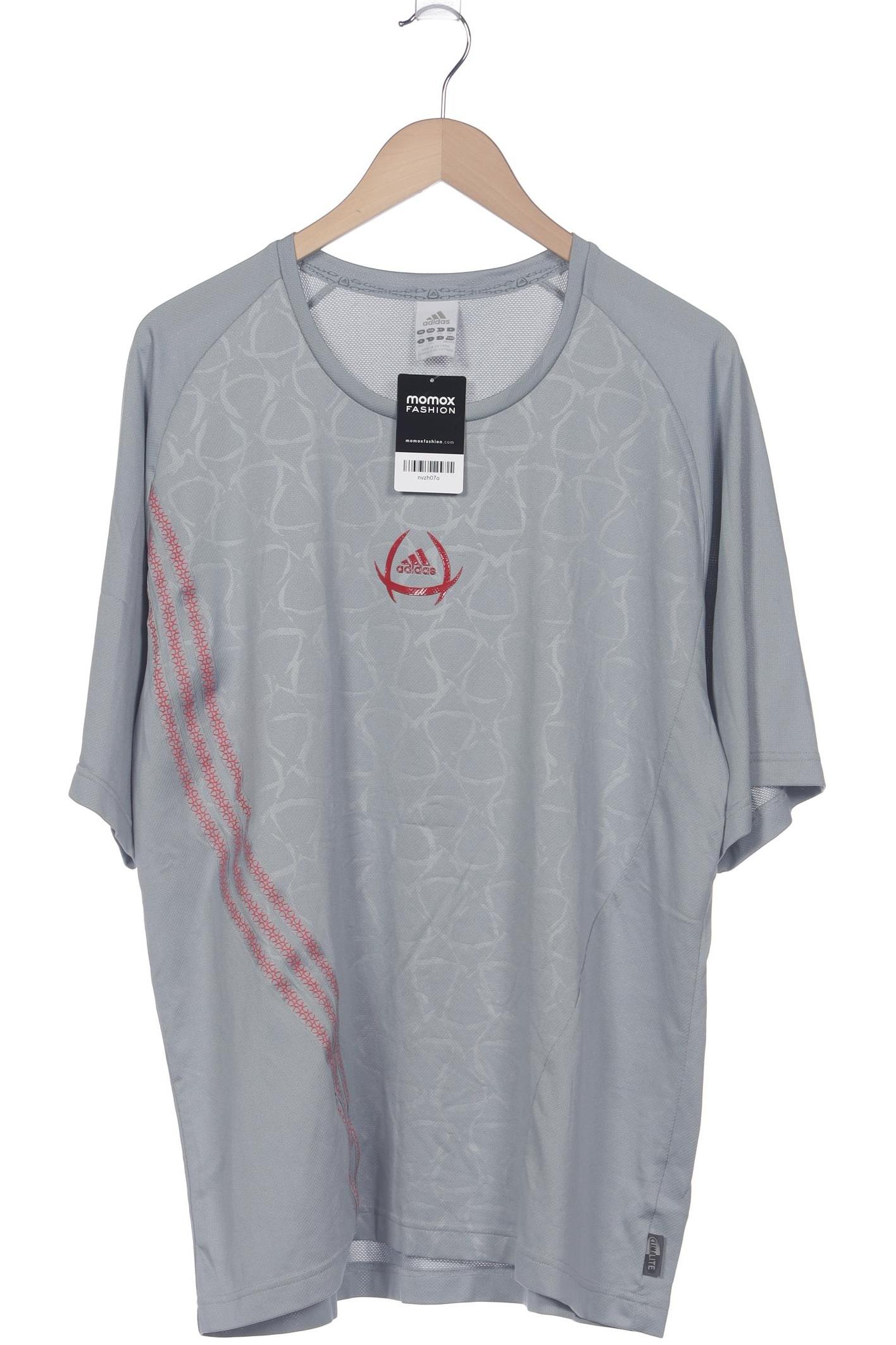 

adidas Herren T-Shirt, grau, Gr. 56