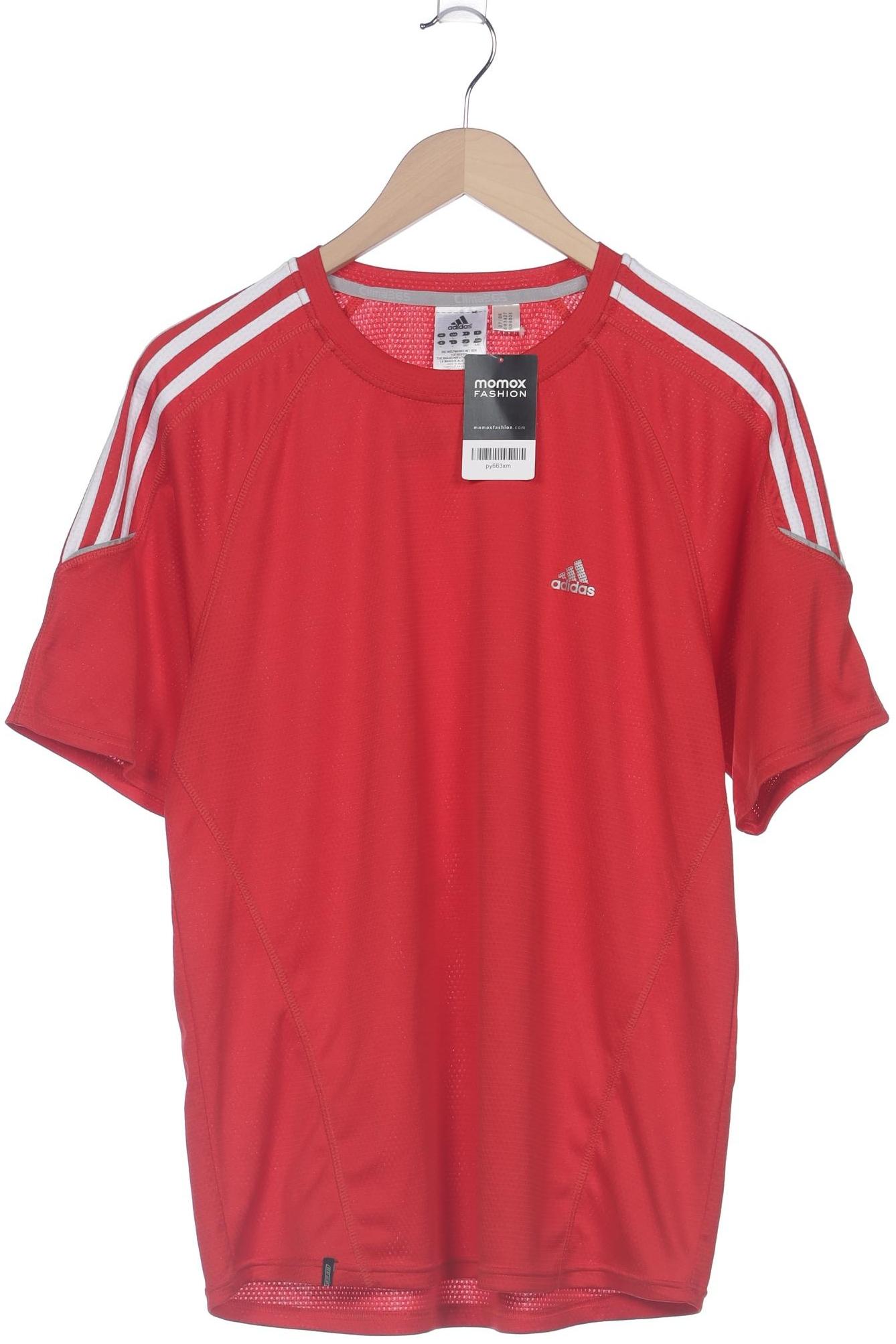 

adidas Herren T-Shirt, rot, Gr. 52