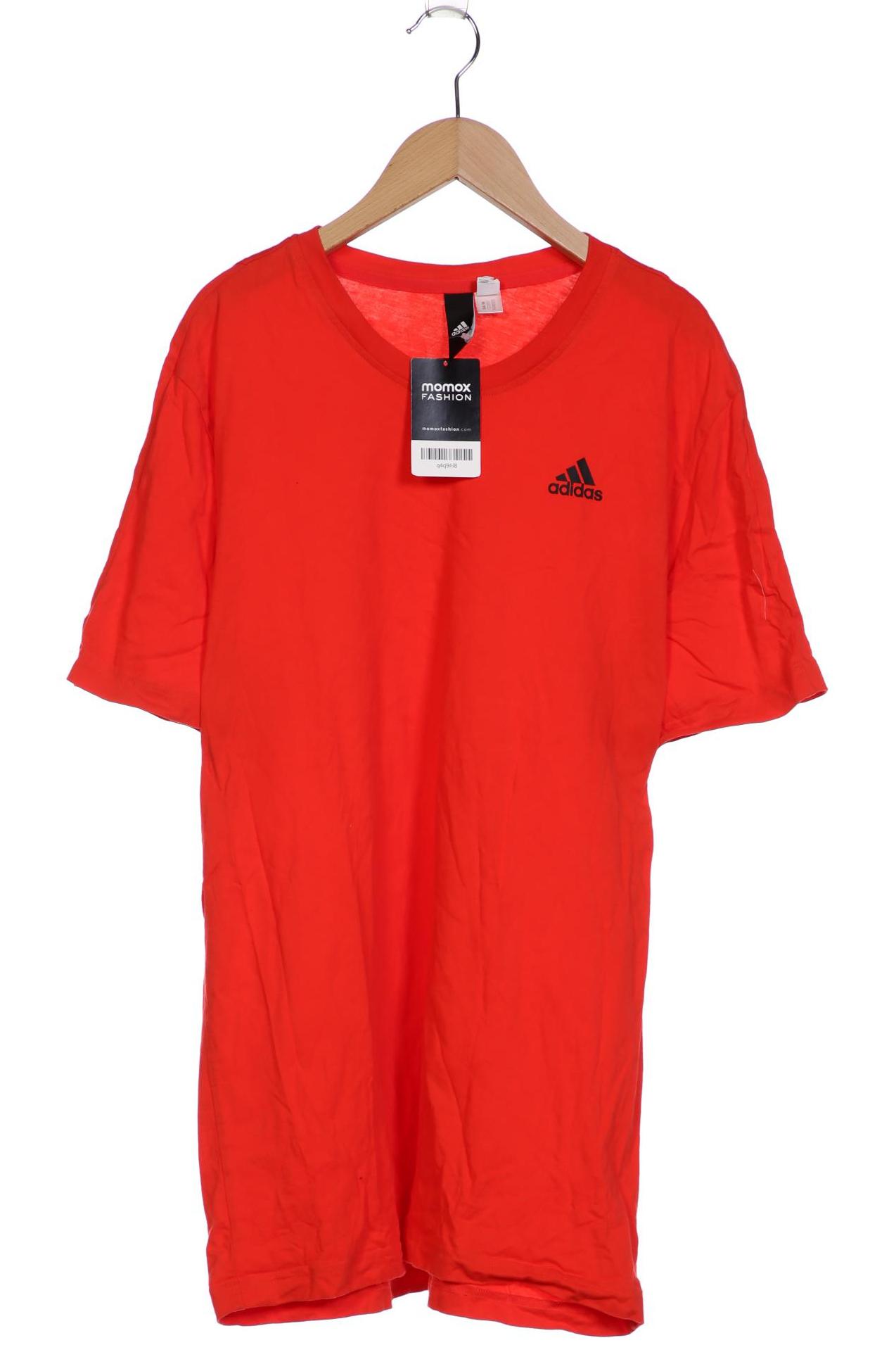 

adidas Herren T-Shirt, rot, Gr. 52