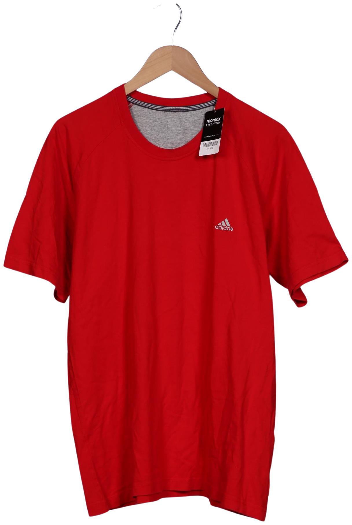 

adidas Herren T-Shirt, rot, Gr. 60