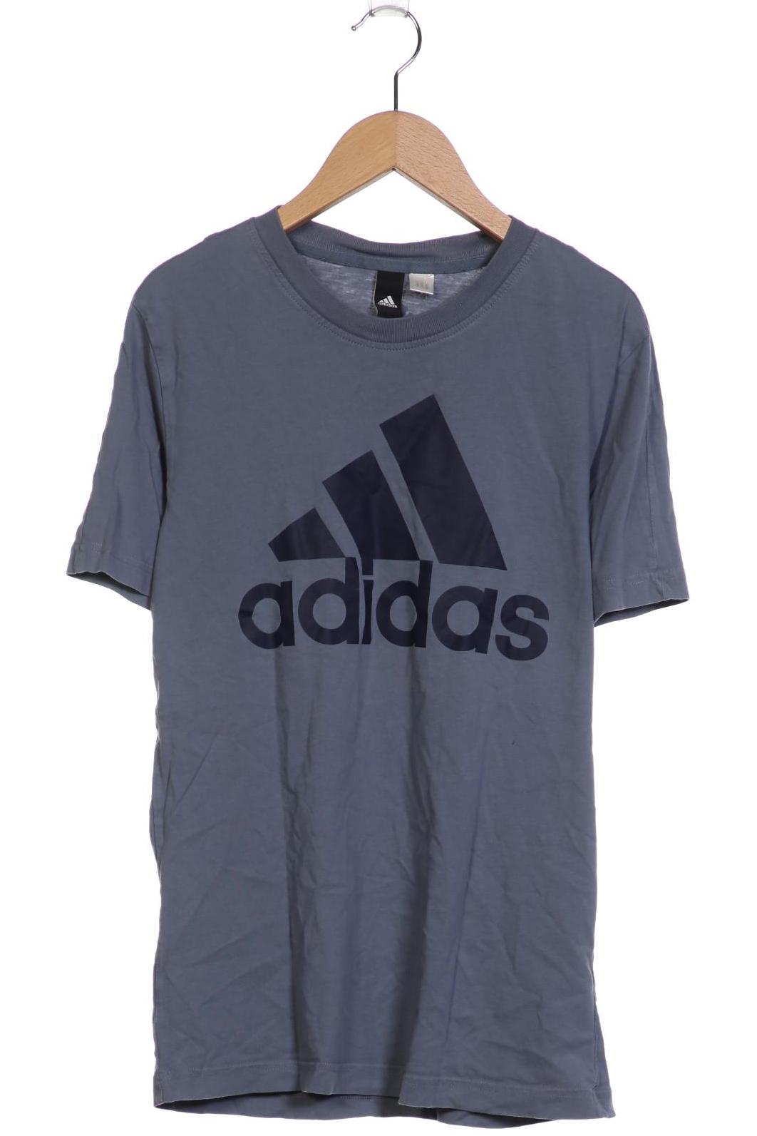 

adidas Herren T-Shirt, grau, Gr. 46
