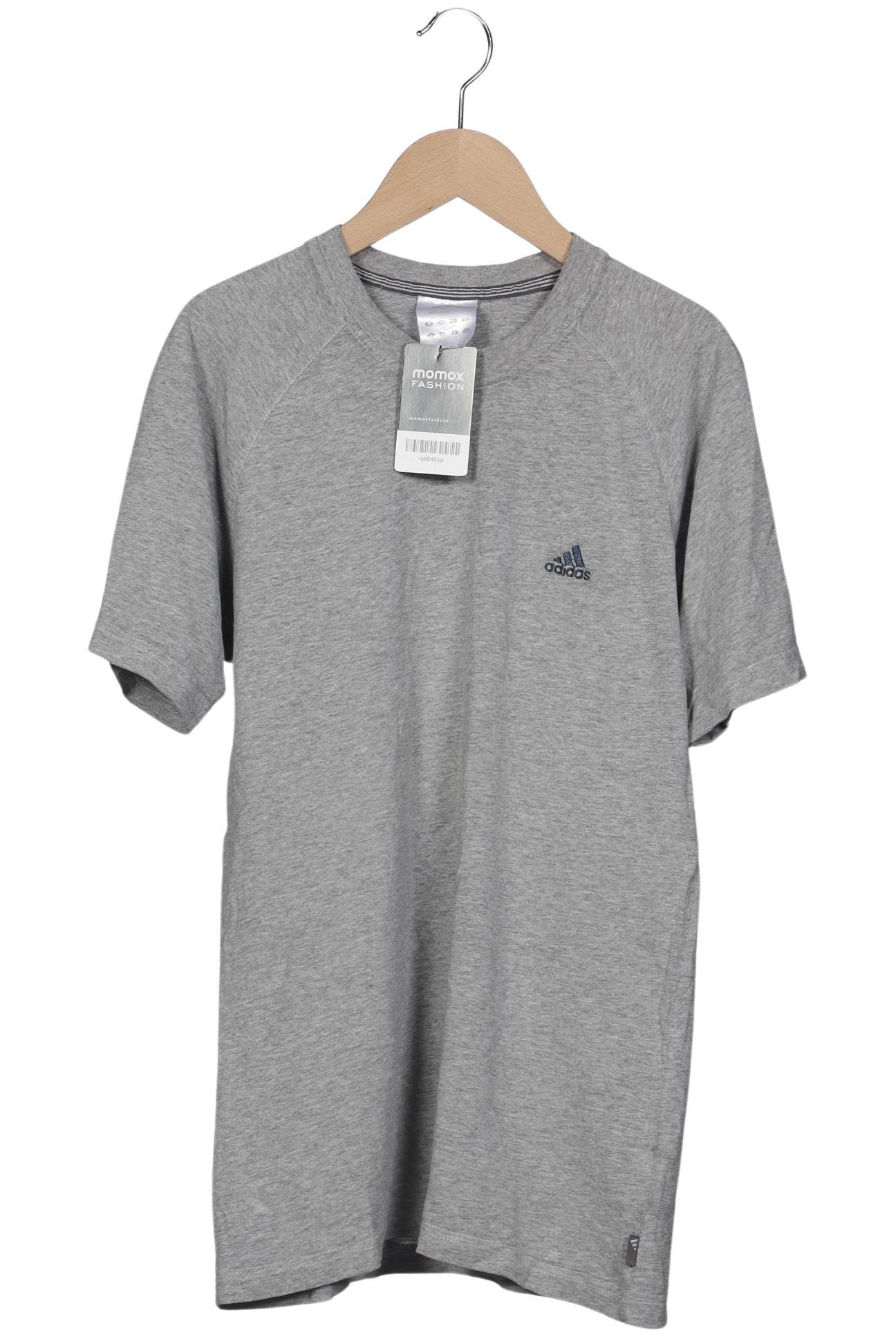 

adidas Herren T-Shirt, grau, Gr. 46