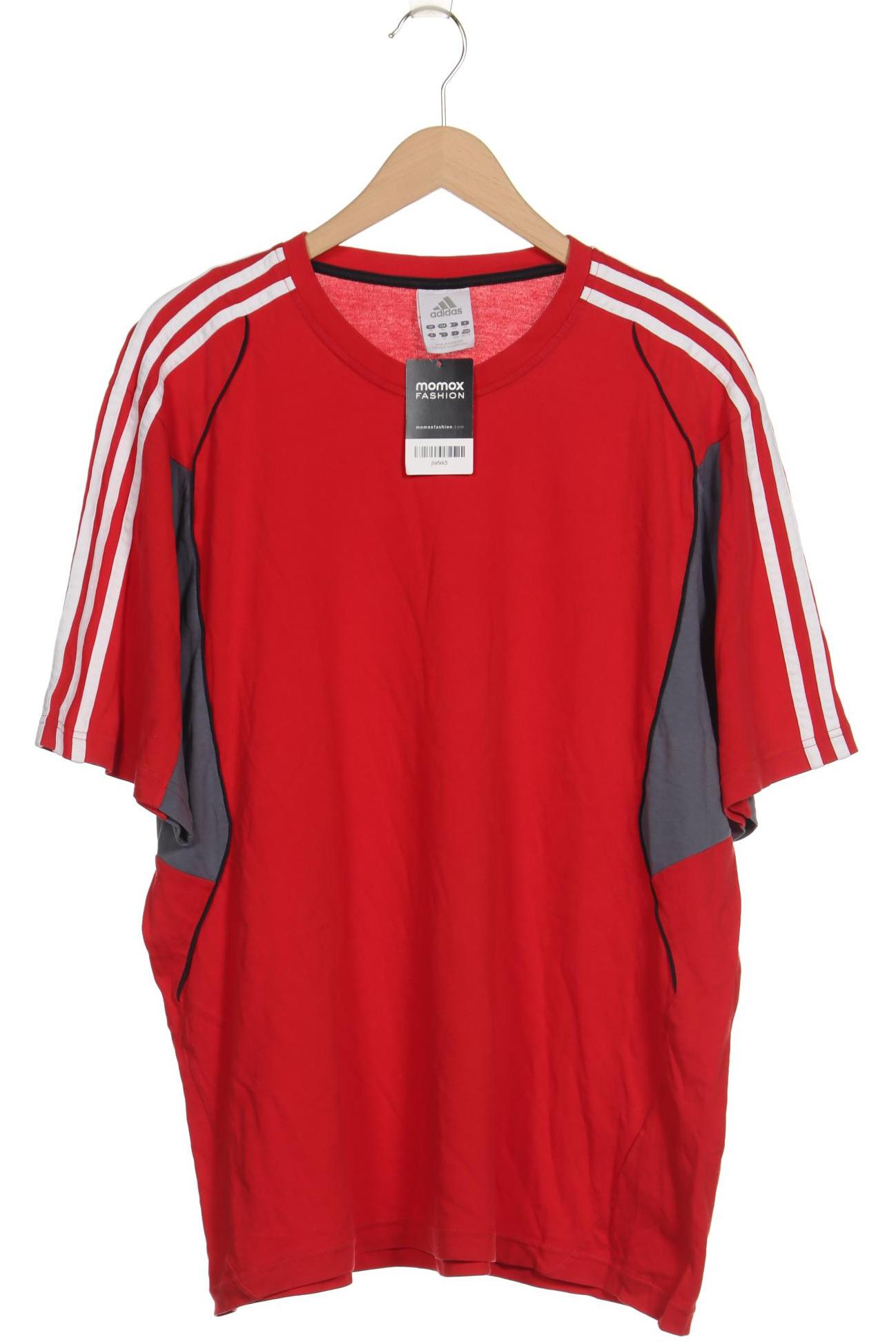 

adidas Herren T-Shirt, rot, Gr. 54