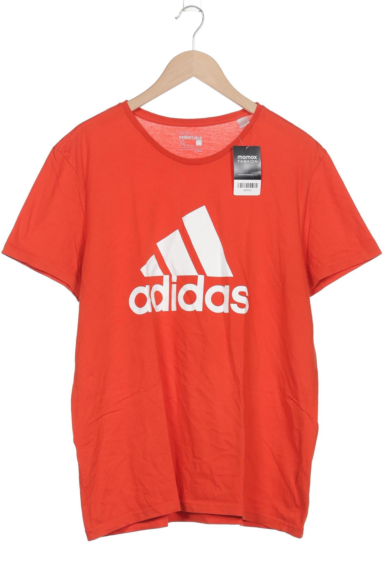 

adidas Herren T-Shirt, orange, Gr. 54