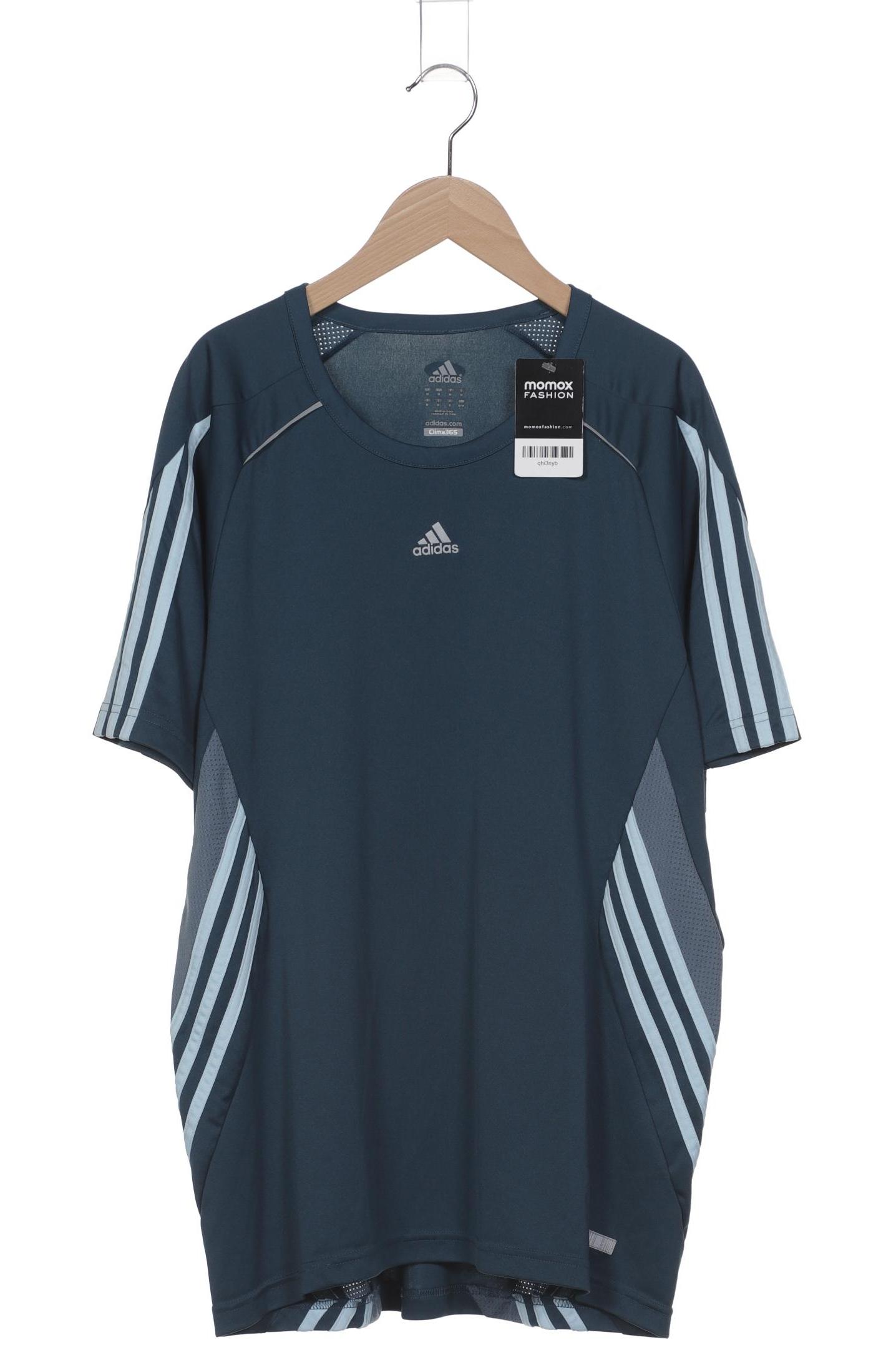 

adidas Herren T-Shirt, türkis, Gr. 48