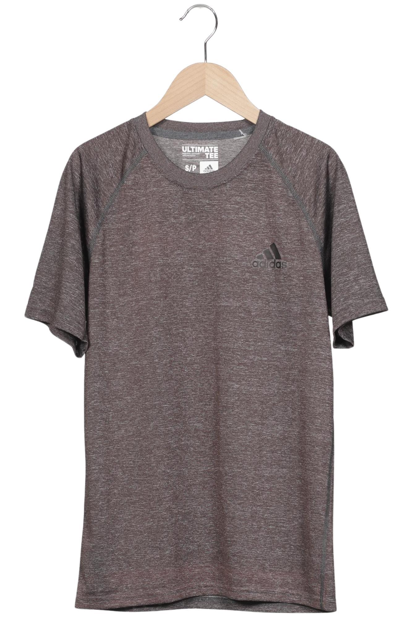 

adidas Herren T-Shirt, grau, Gr. 46