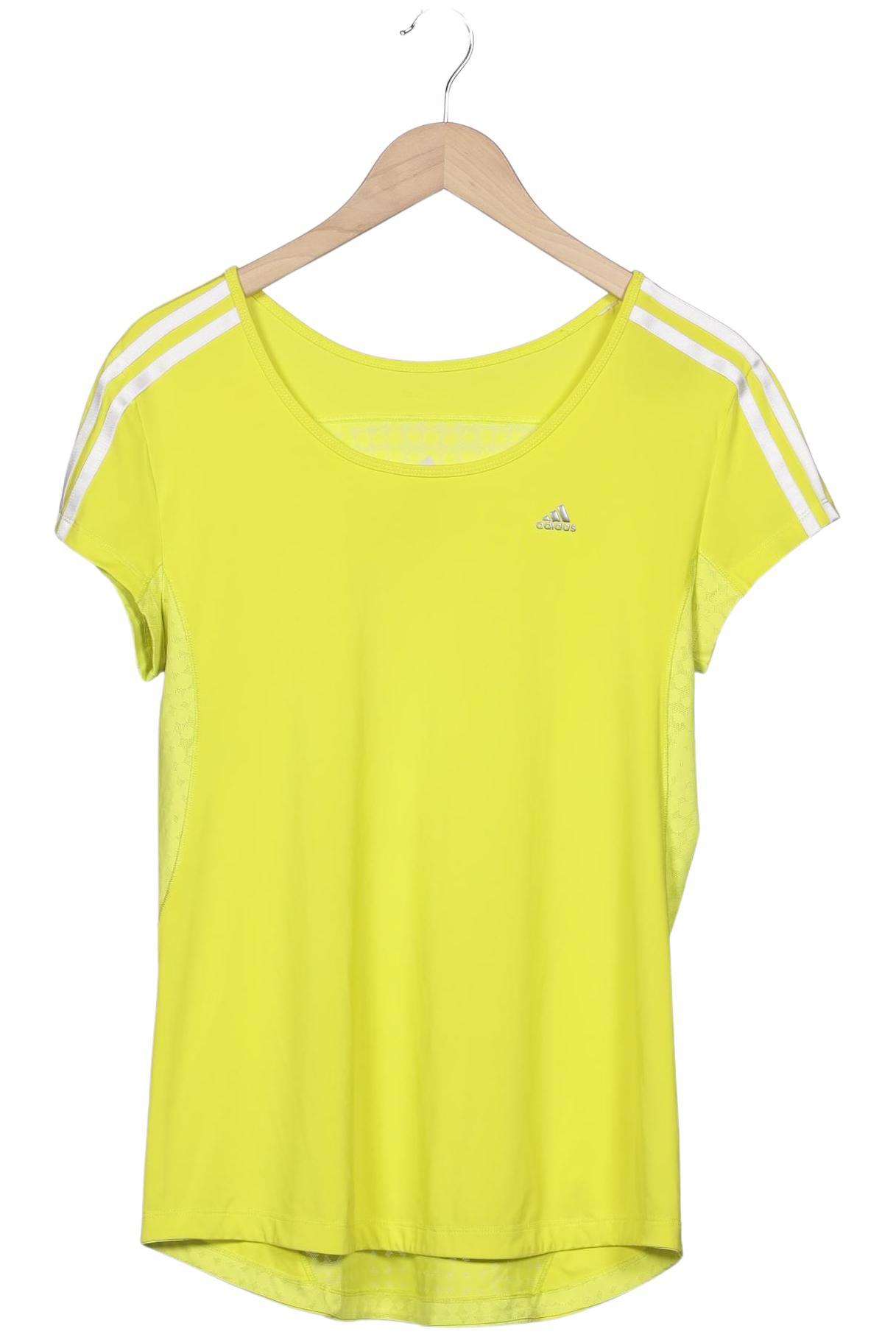 

adidas Herren T-Shirt, gelb, Gr. 48