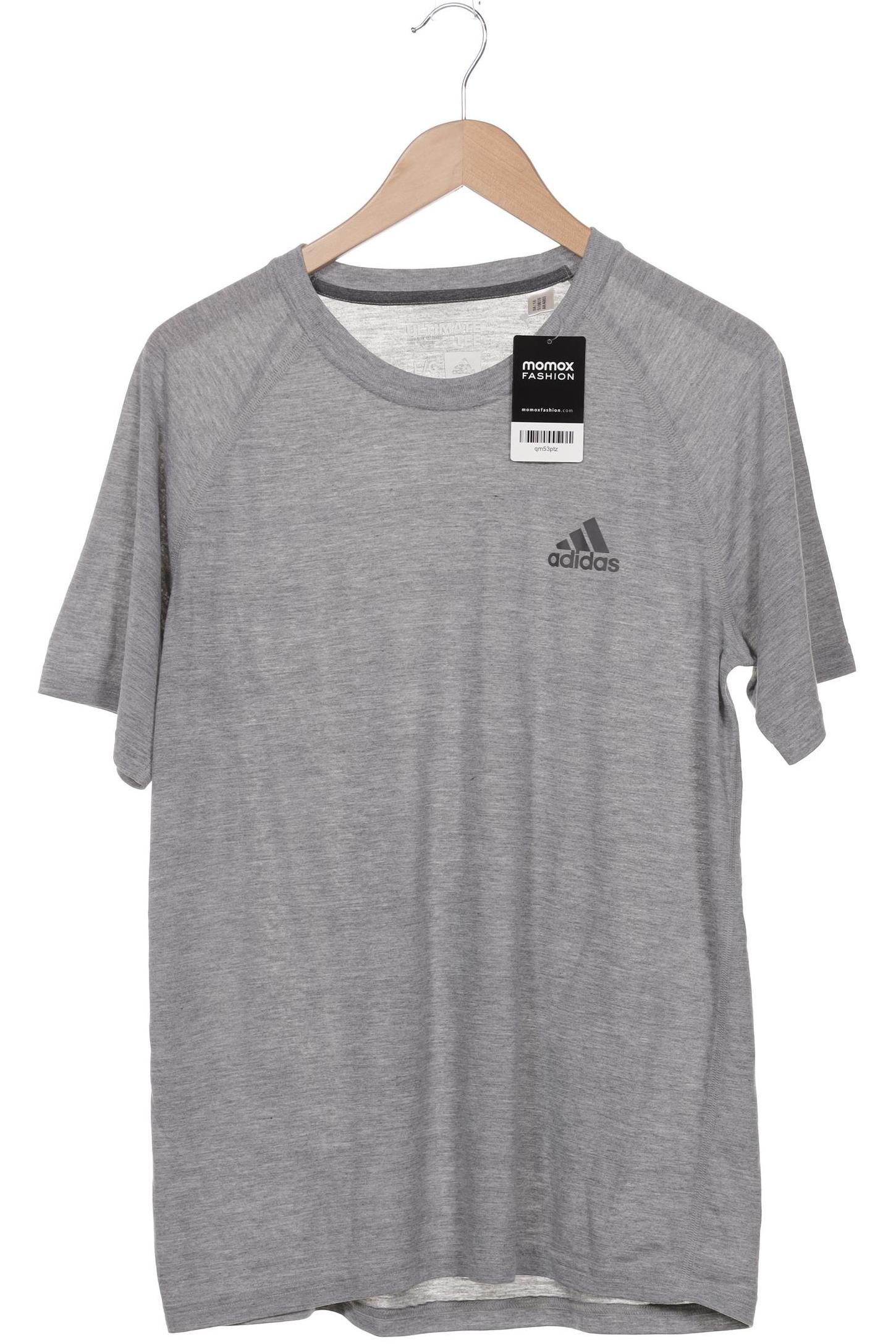 

adidas Herren T-Shirt, grau, Gr. 52