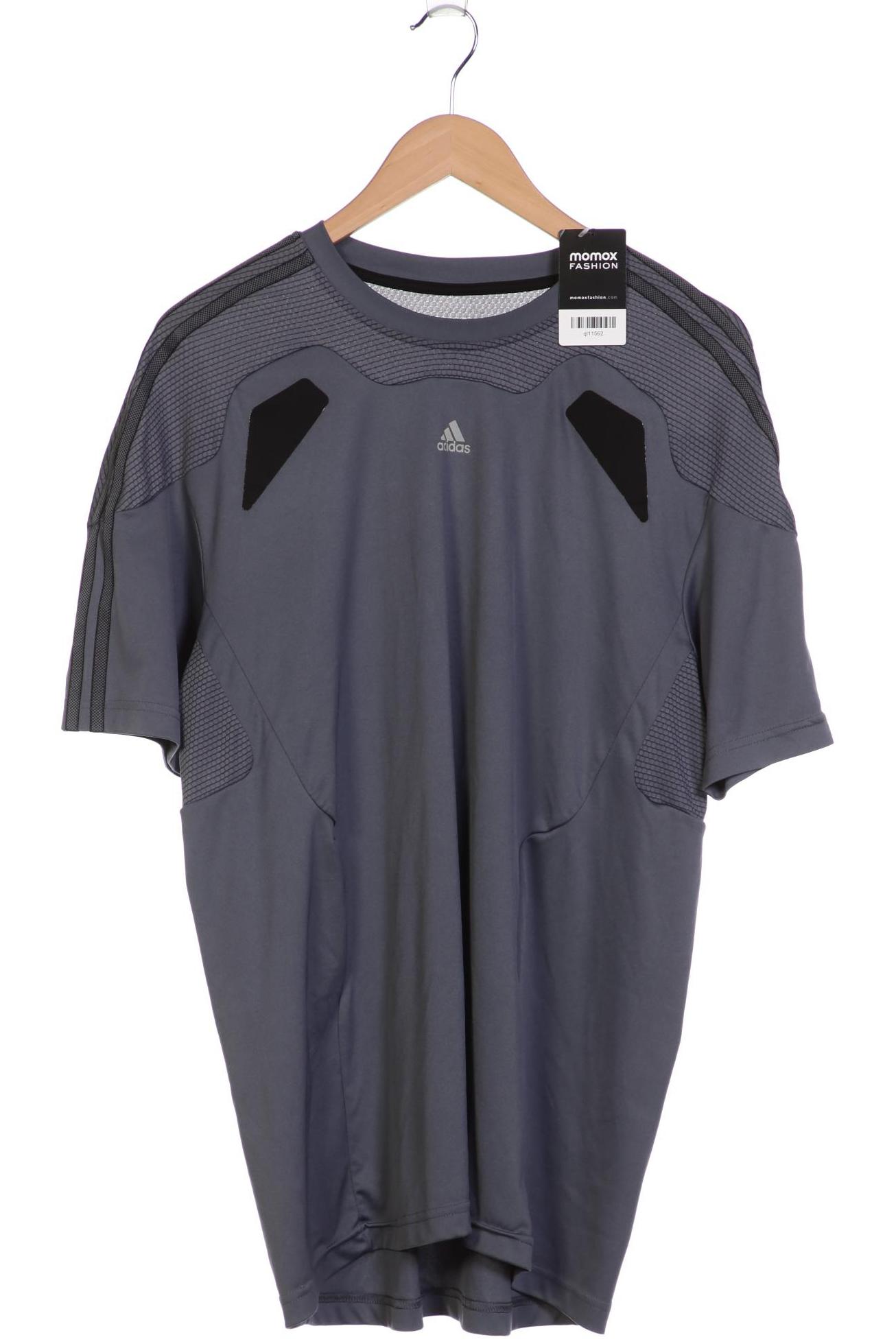 

adidas Herren T-Shirt, grau, Gr. 54