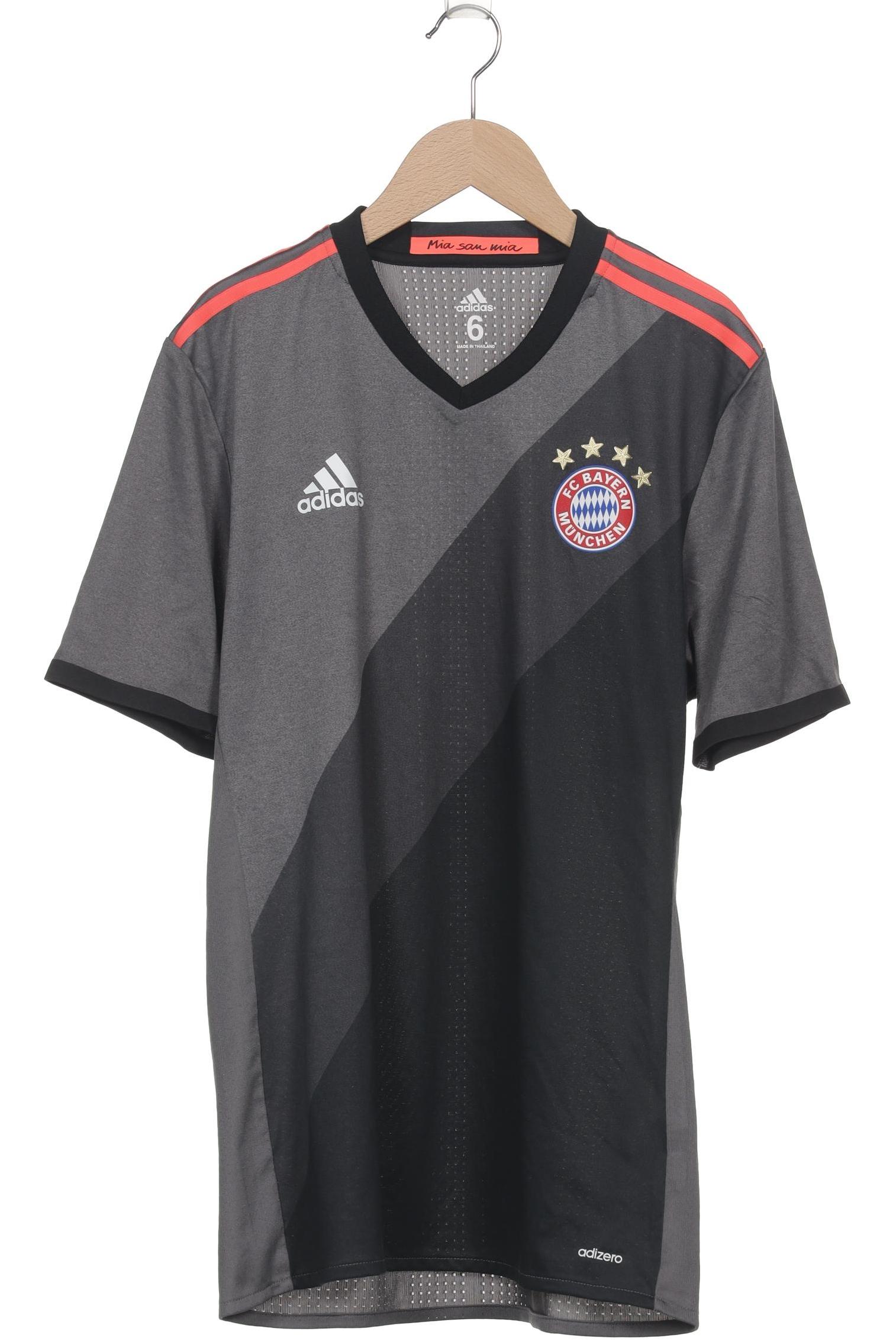 

adidas Herren T-Shirt, grau, Gr. 48