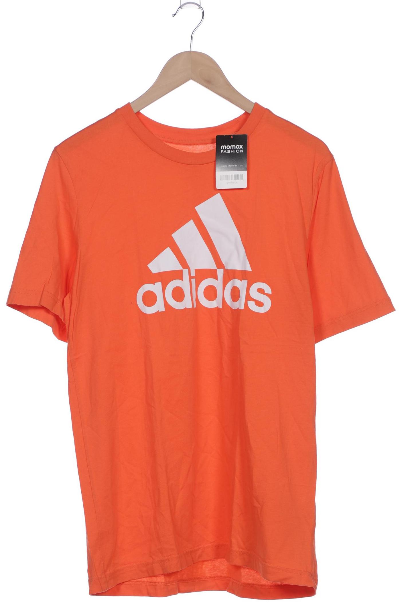 

adidas Herren T-Shirt, orange, Gr. 48