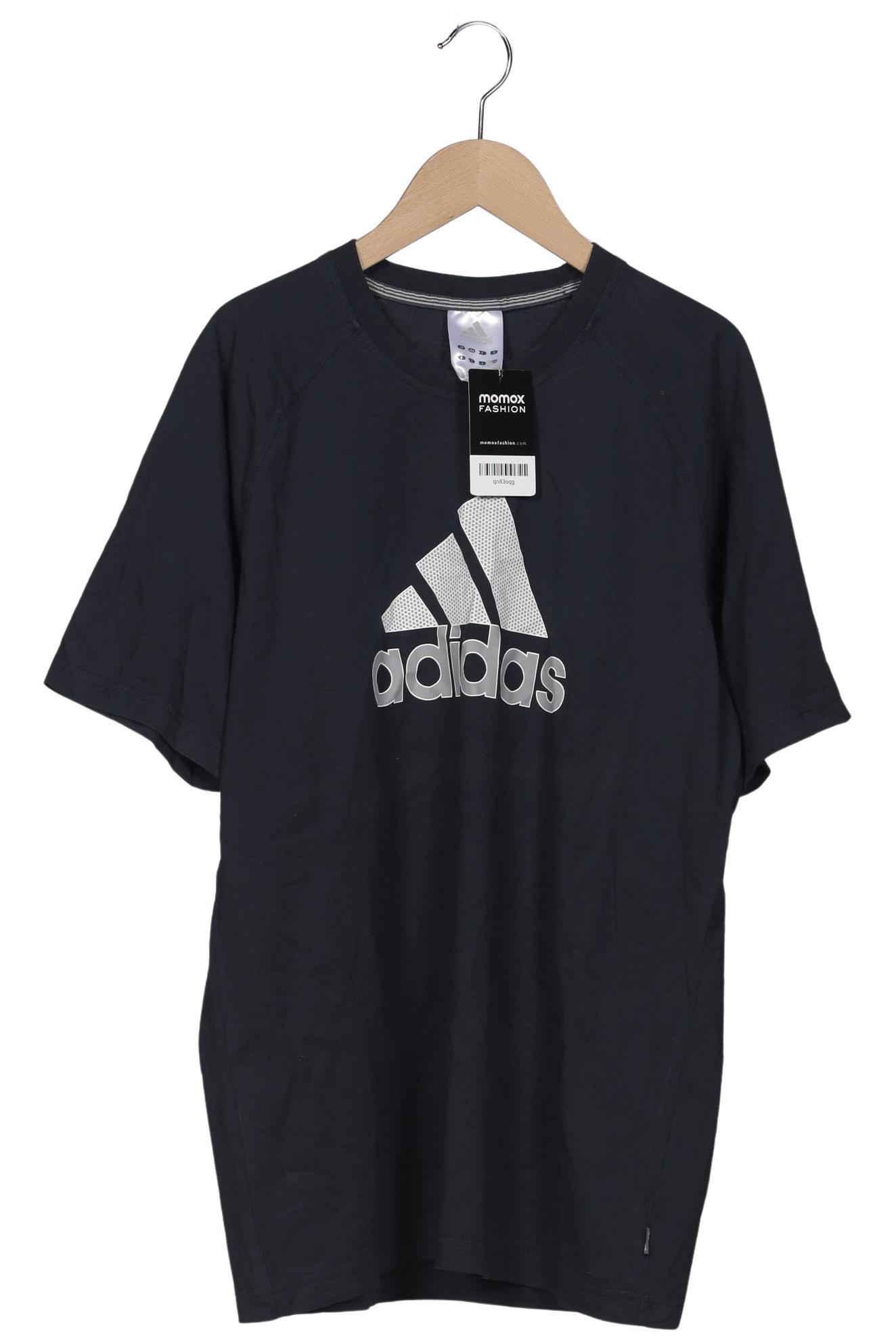 

adidas Herren T-Shirt, marineblau, Gr. 48