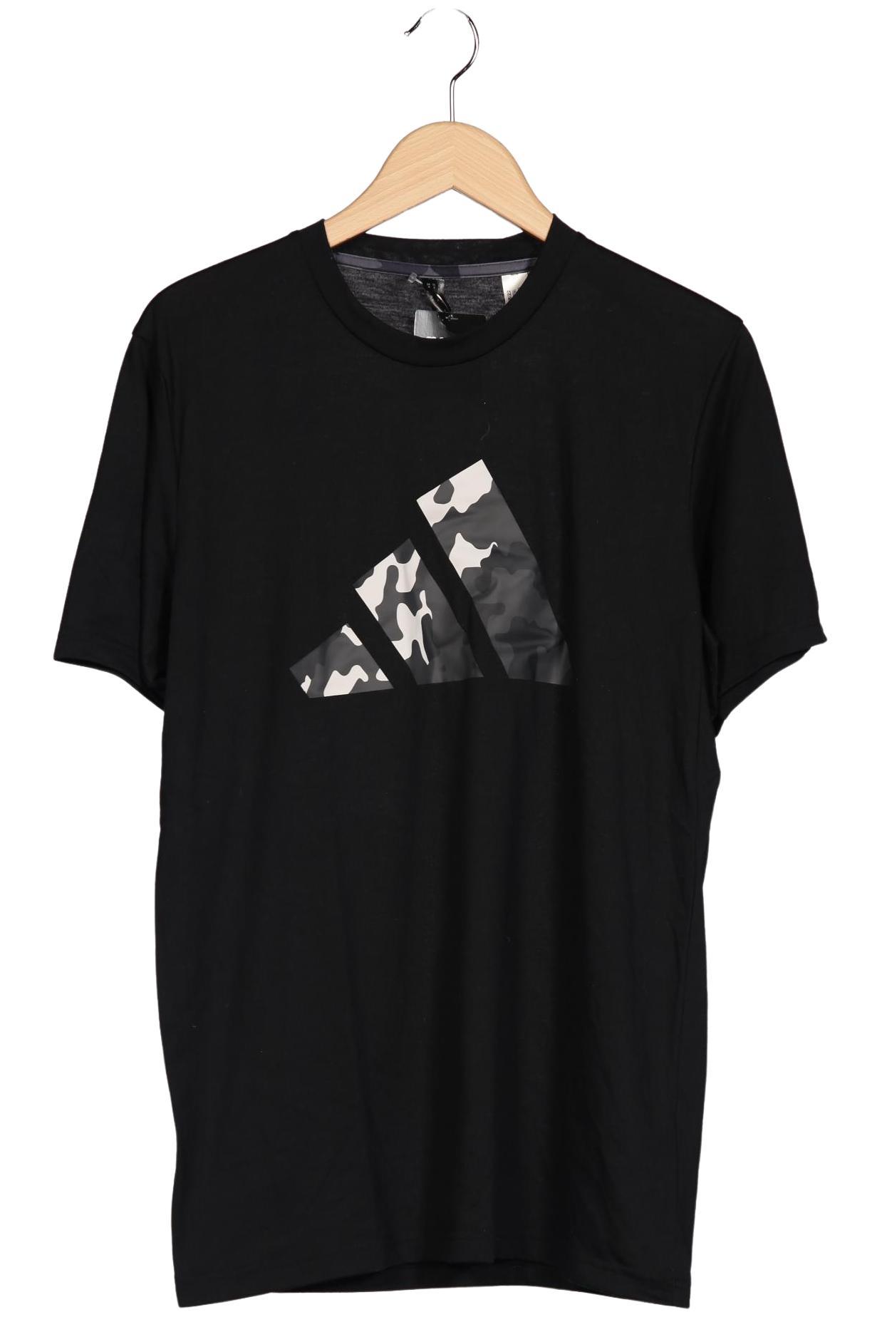 

adidas Herren T-Shirt, schwarz, Gr. 48