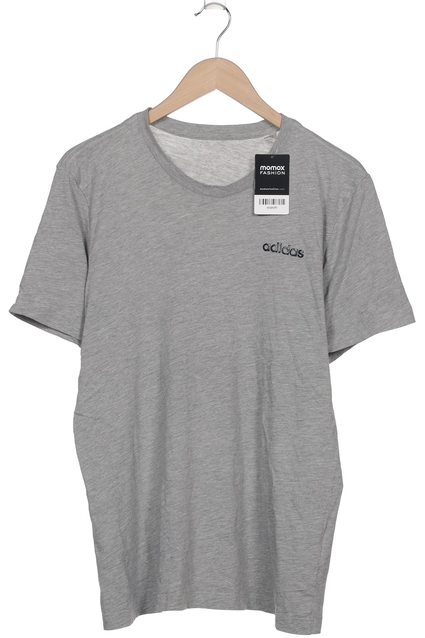 

adidas Herren T-Shirt, grau, Gr. 52