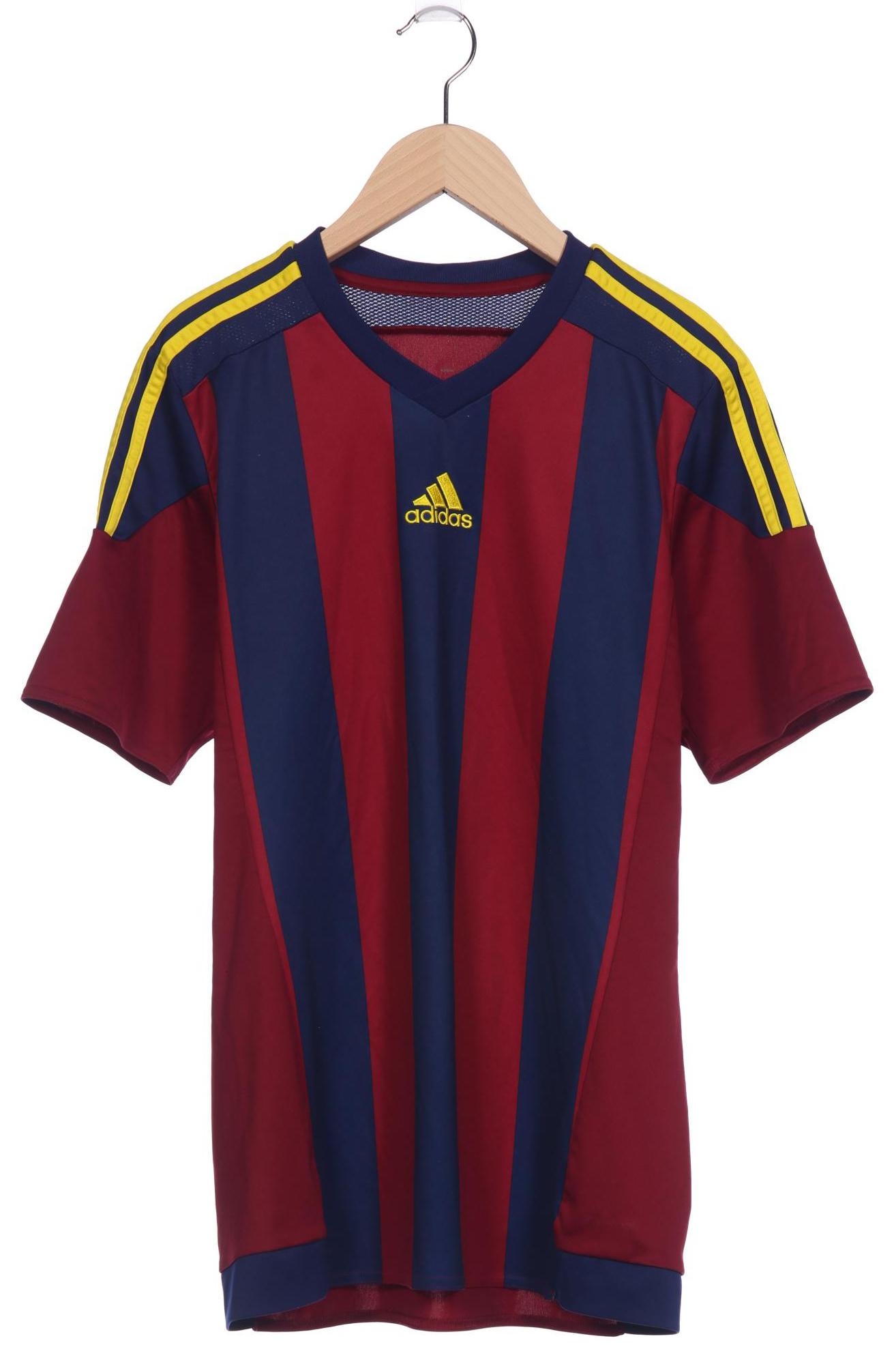 

adidas Herren T-Shirt, bordeaux, Gr. 46