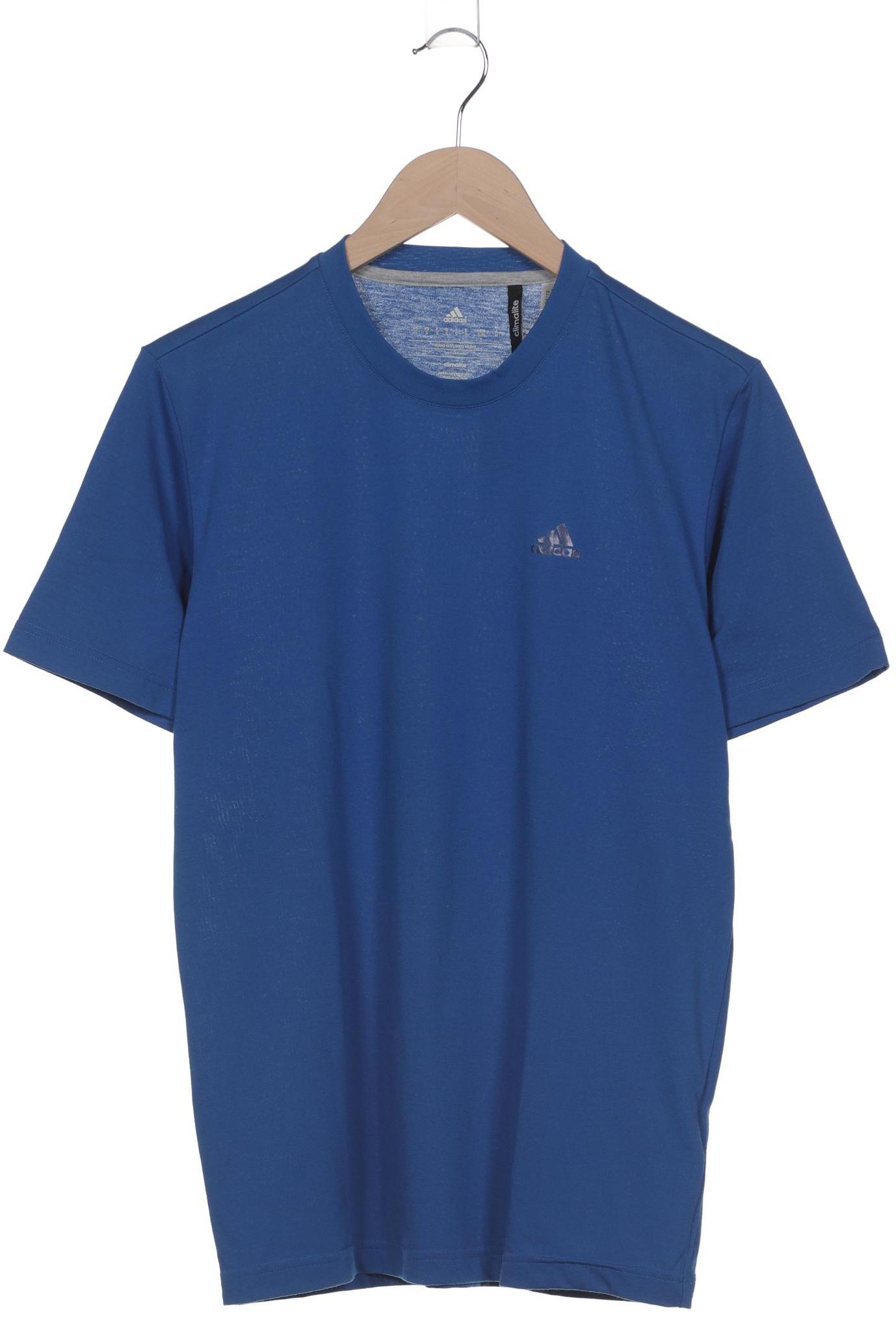 

adidas Herren T-Shirt, blau, Gr. 46