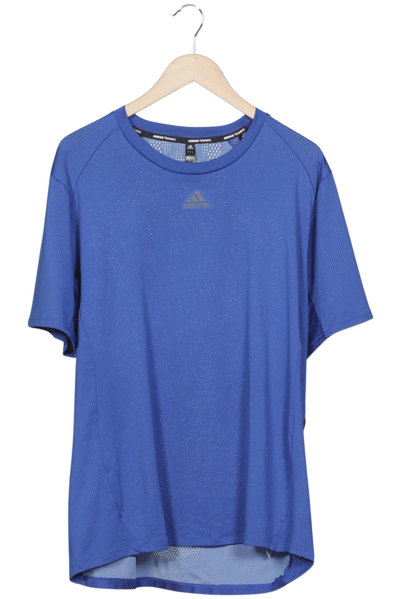 

adidas Herren T-Shirt, blau, Gr. 54