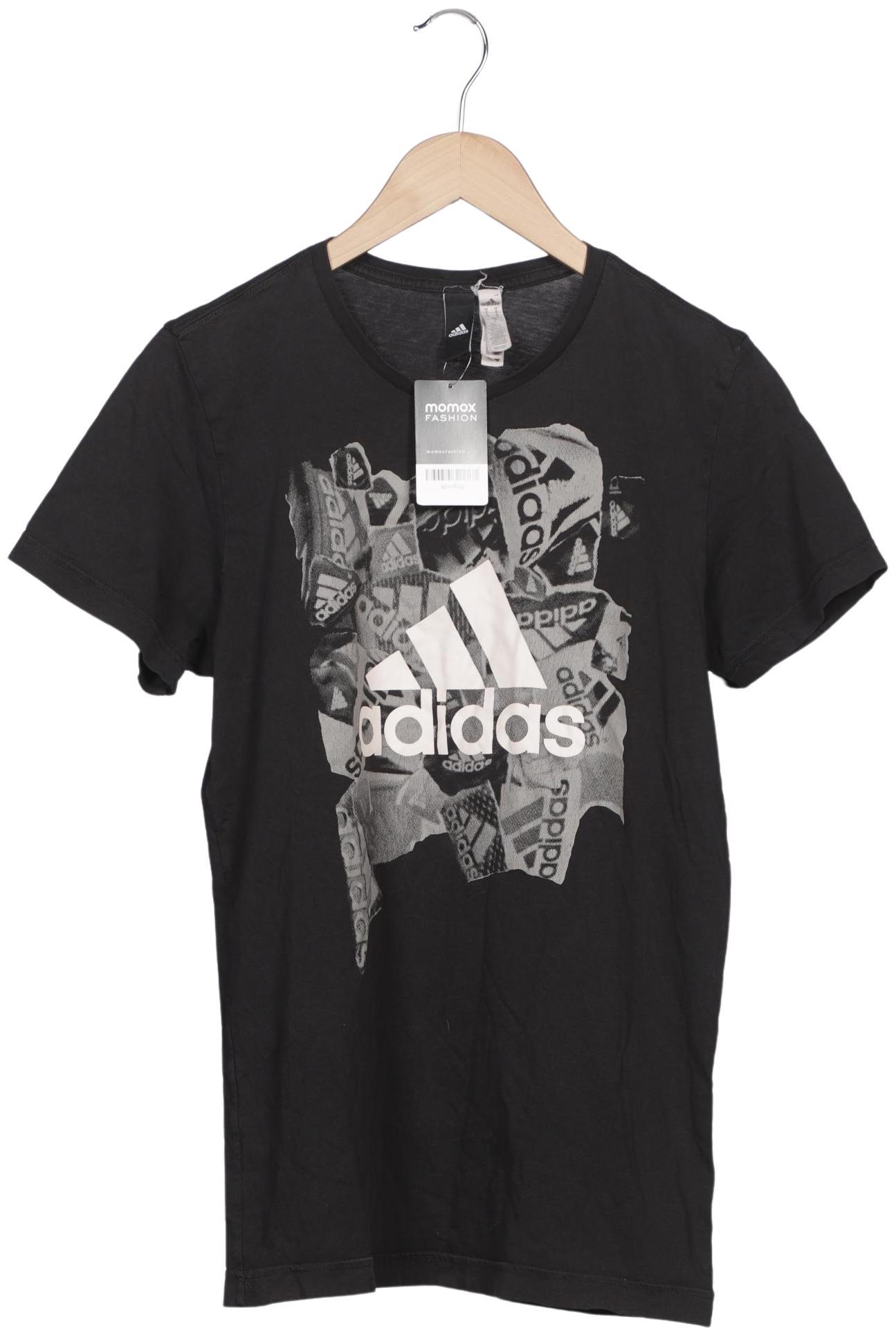 

adidas Herren T-Shirt, schwarz, Gr. 48